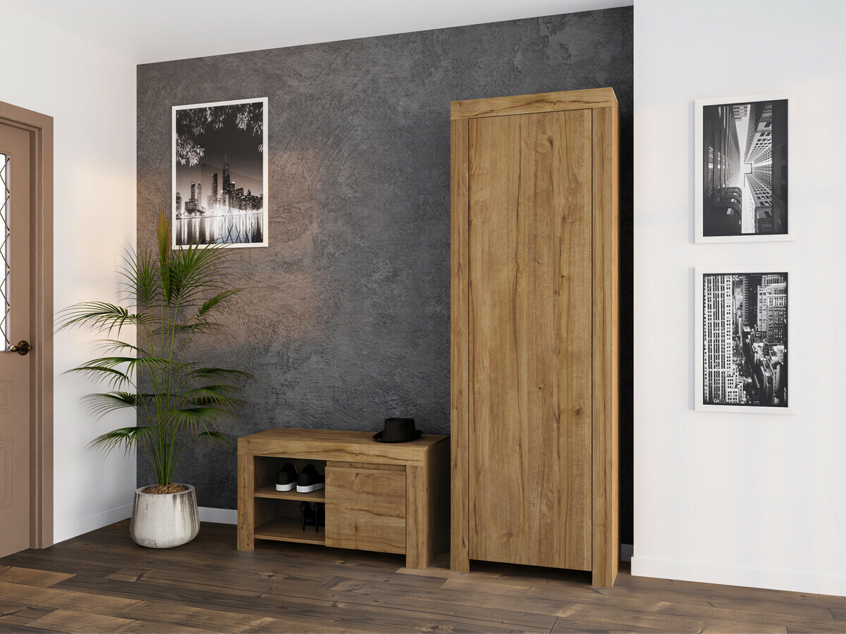 Schoenenkast Sonsoru 118 (Eiken)