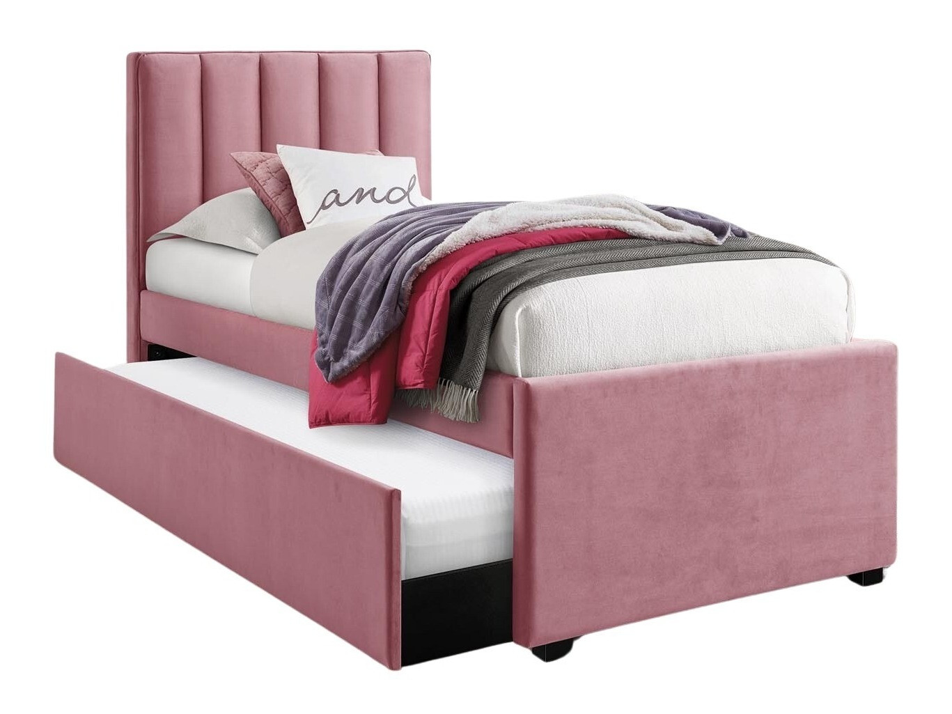 Bed Houston 1709 (Roze)