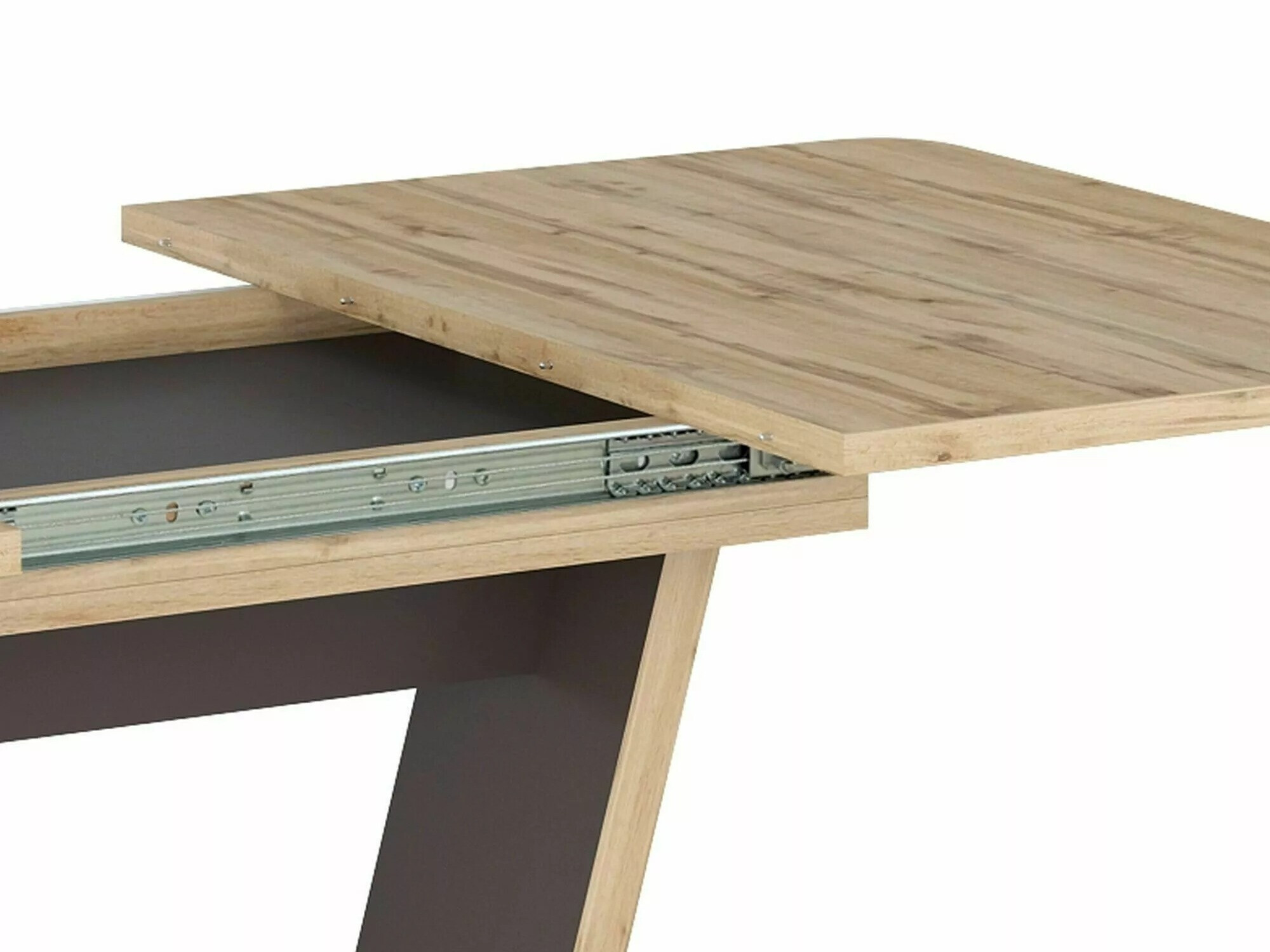 Tafel Detroit 135 (Wotan eik + Bruin)