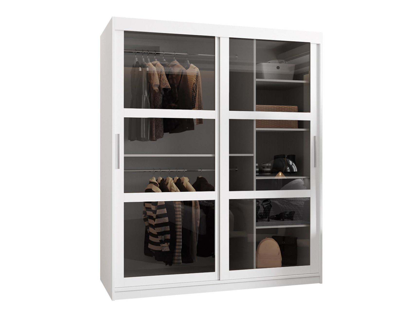 Kledingkast Hartford 480 (Wit)