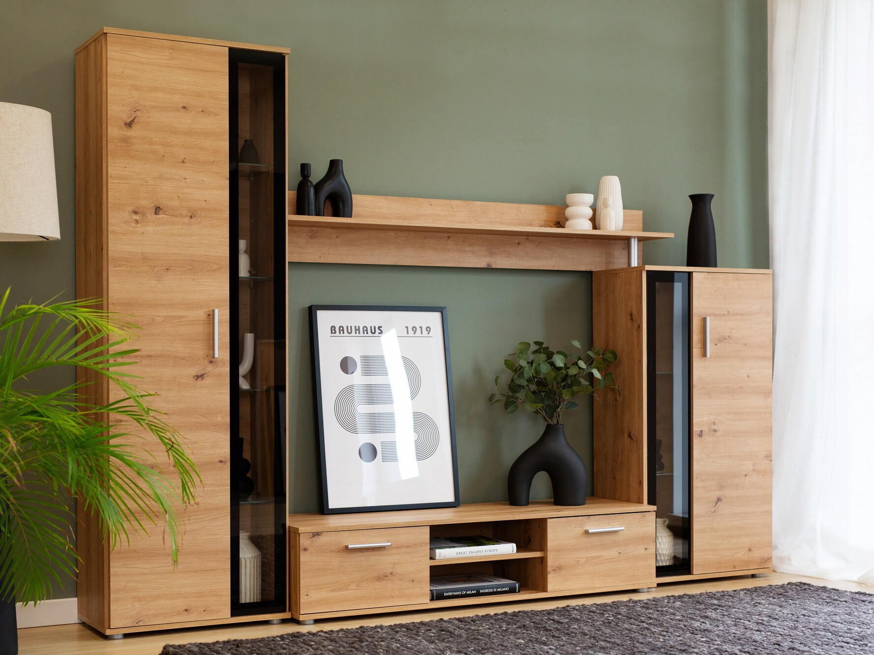 Woonkamerset Bristol 202 (Artisan eiken)