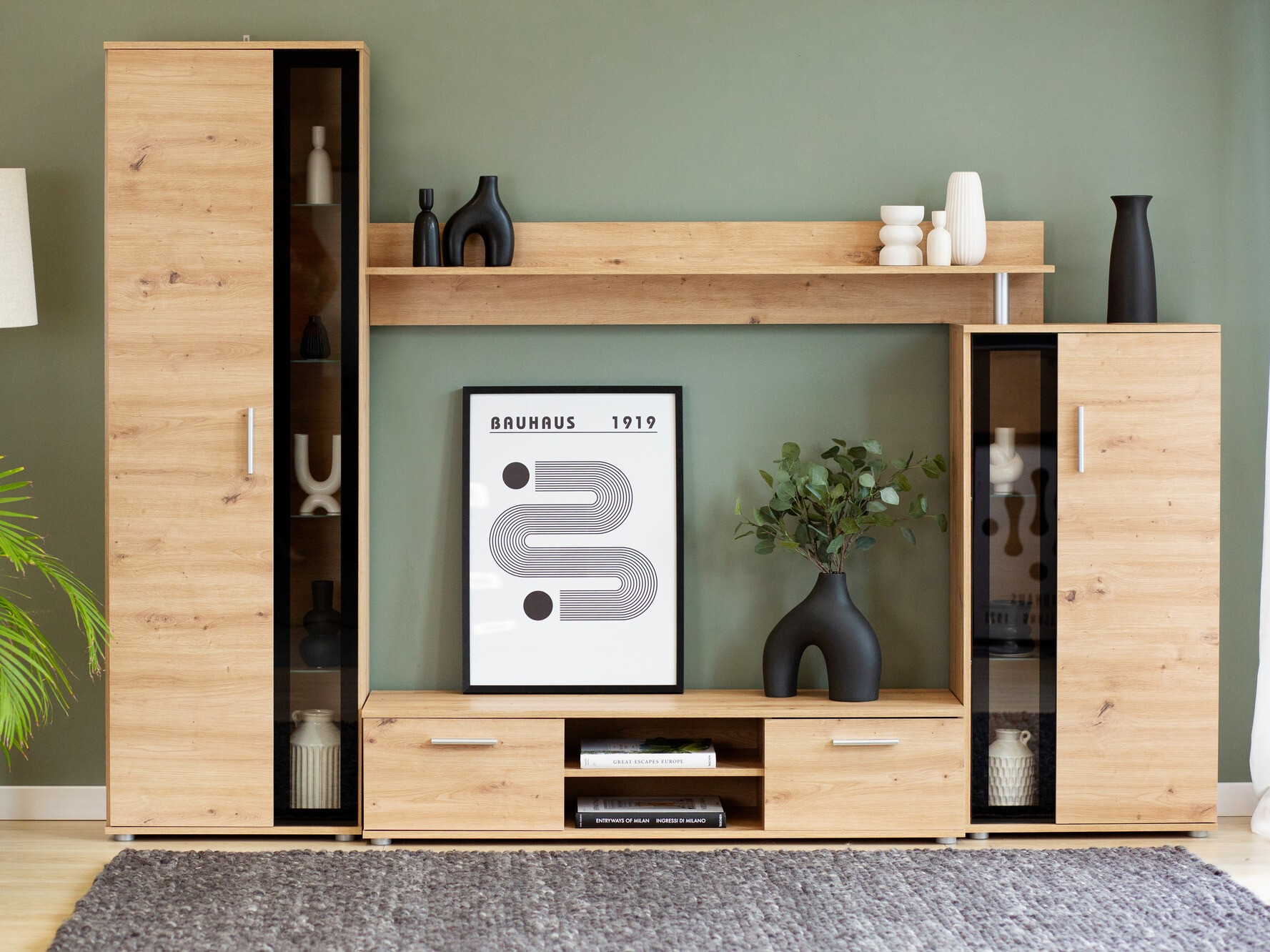 Woonkamerset Bristol 202 (Artisan eiken)