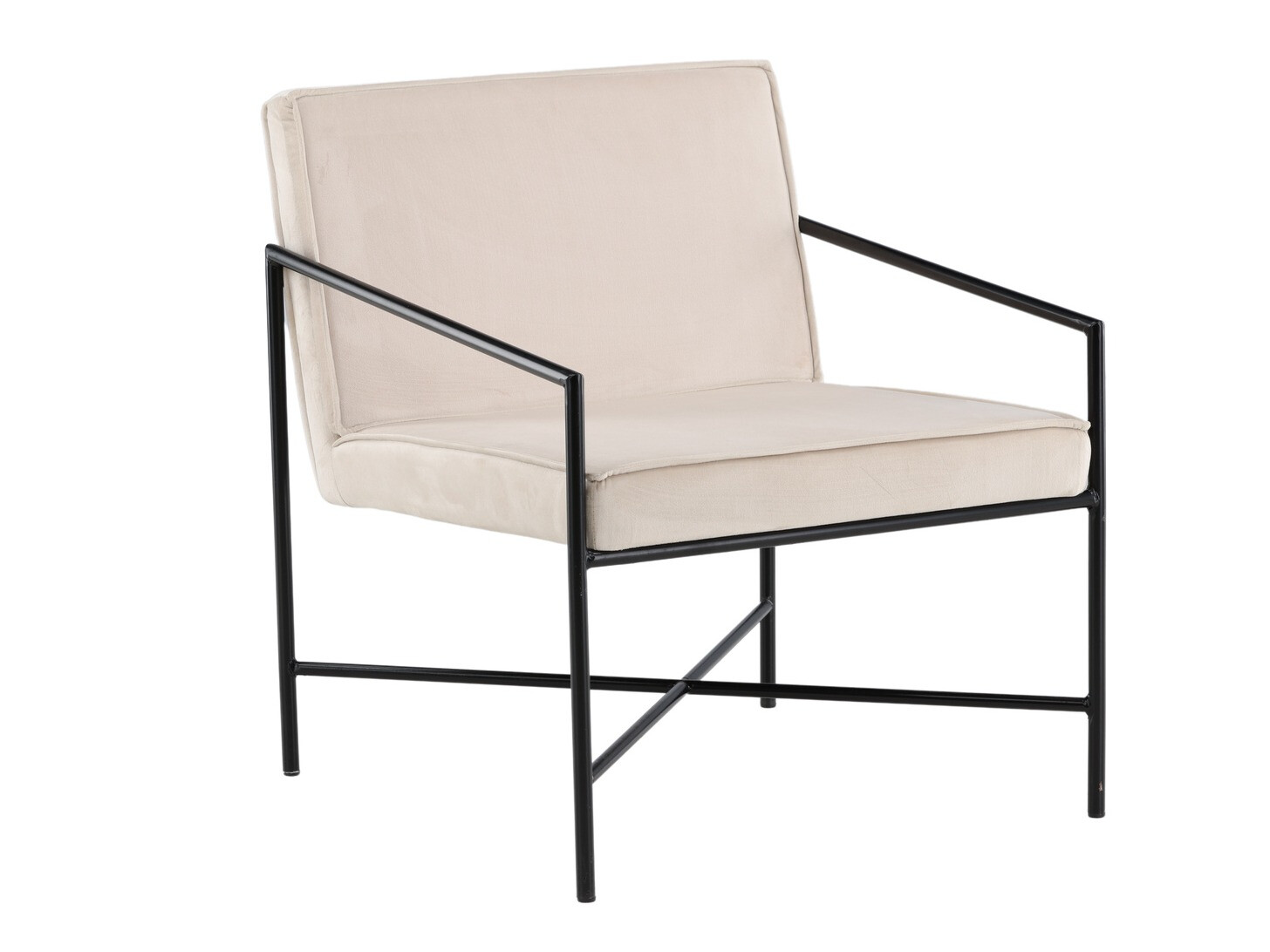 Fauteuil Dallas 1707 (Beige +Zwart)