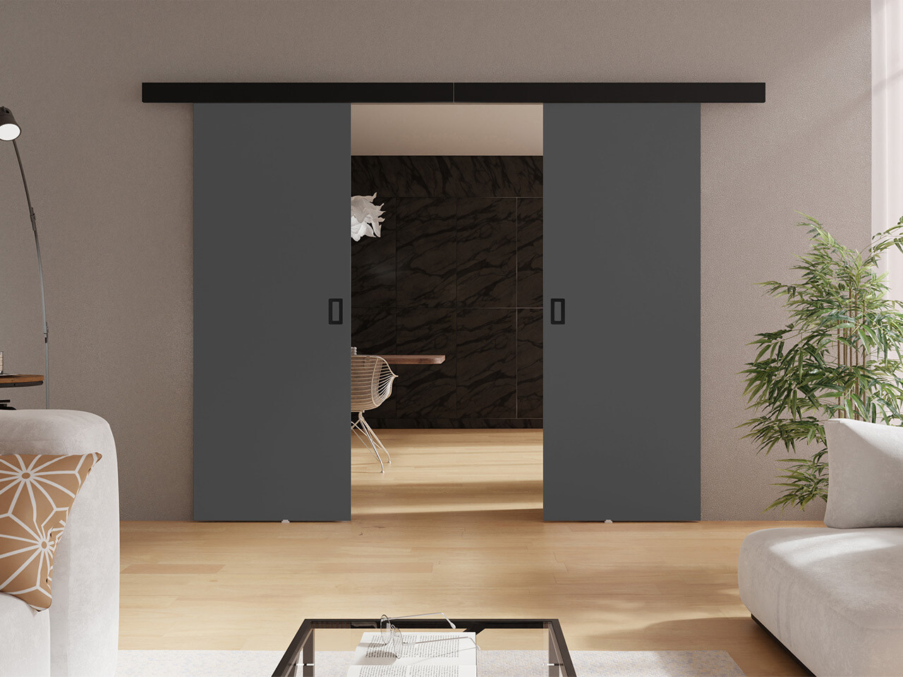 Schuifdeuren Dover 199 (Grafiet)