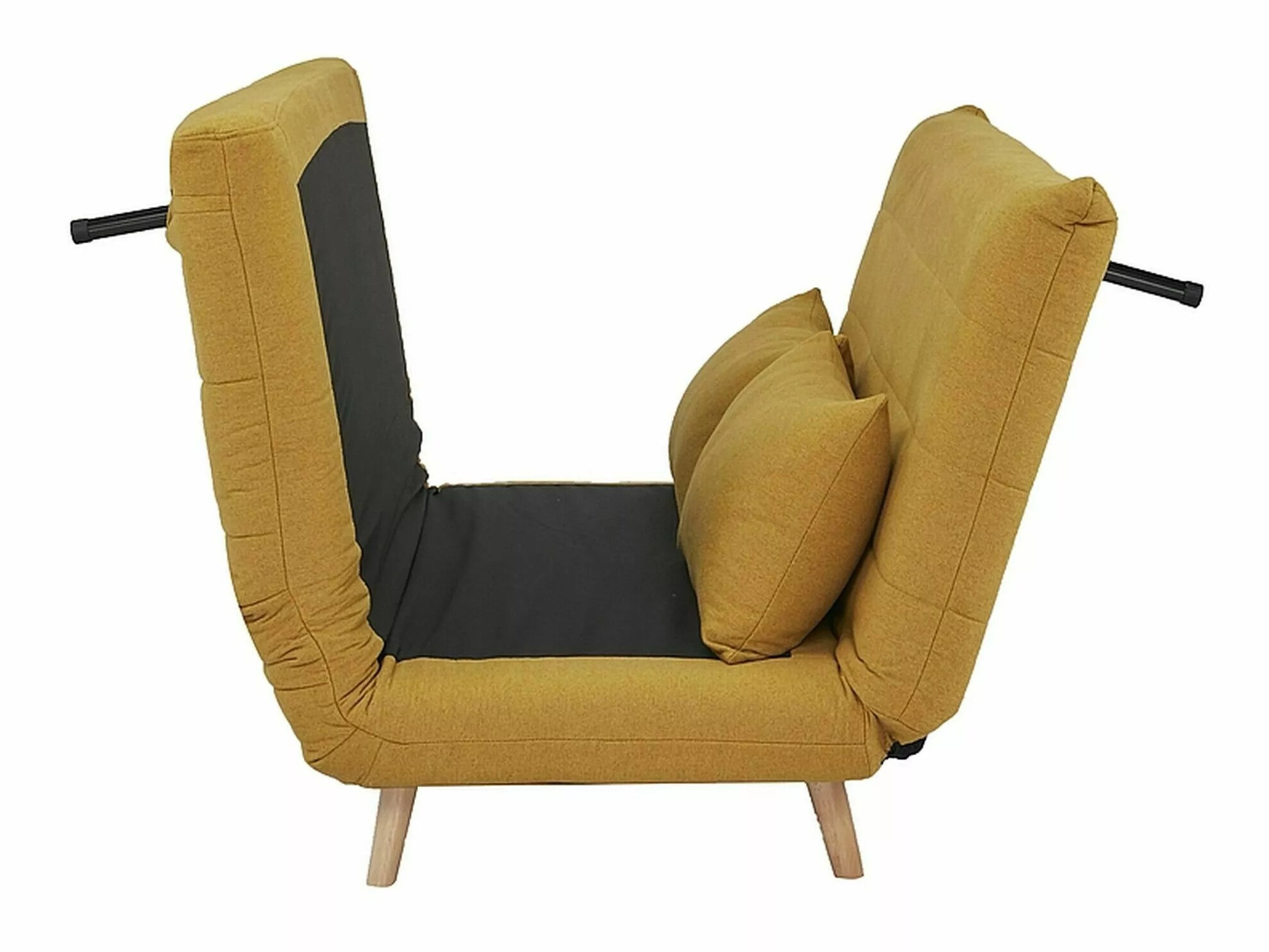 Slaapbank Detroit 139 (Geel)