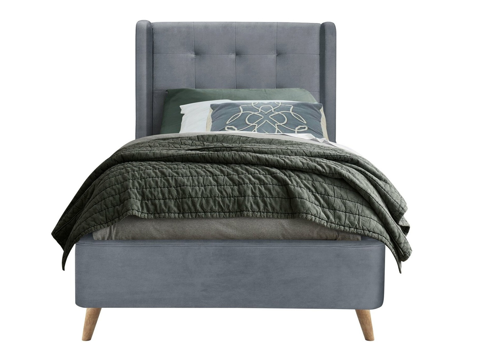 Bed Houston 1840 (Grijs)