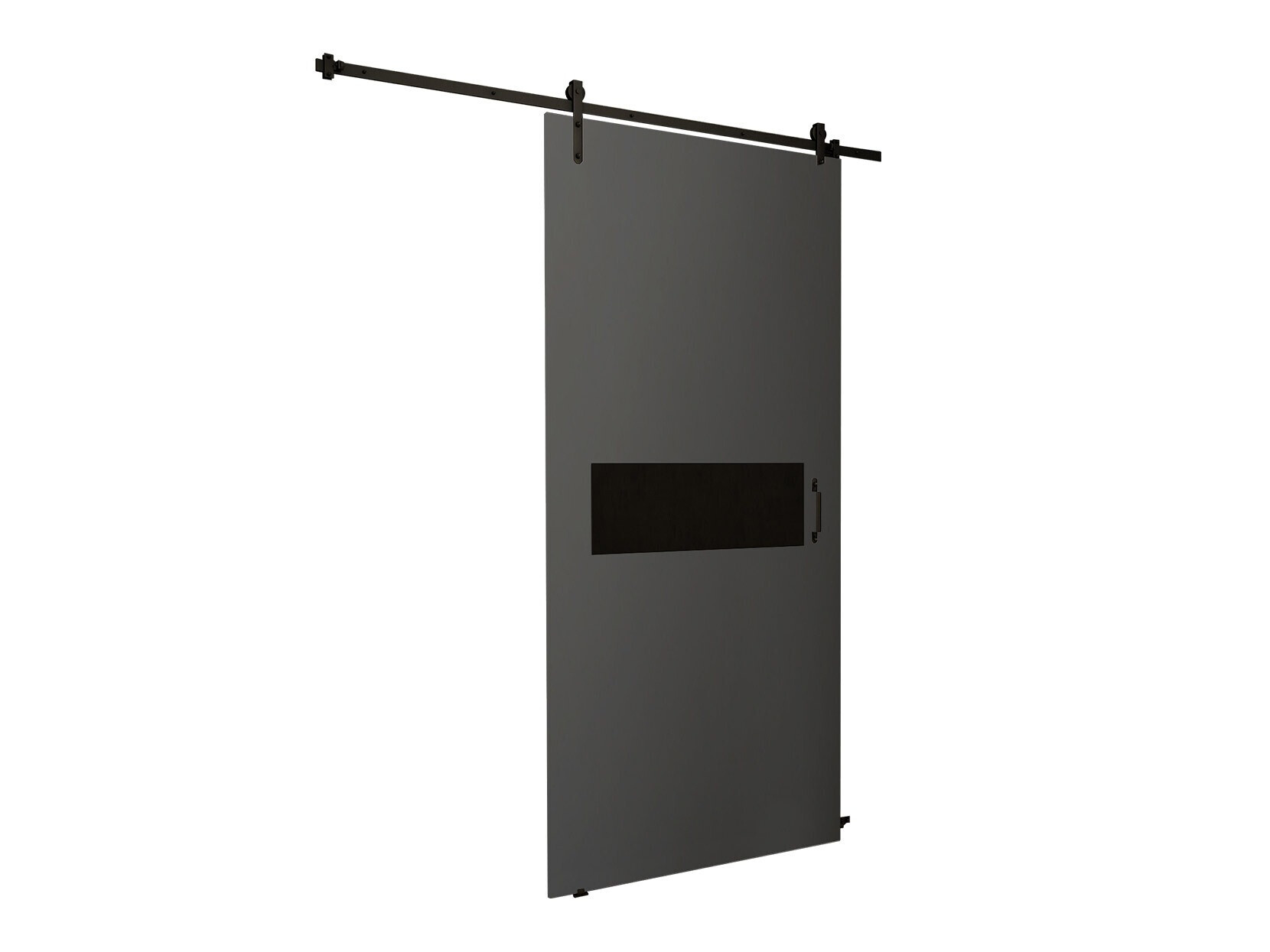 Schuifdeur Dover 156 (Antraciet + Zwart)