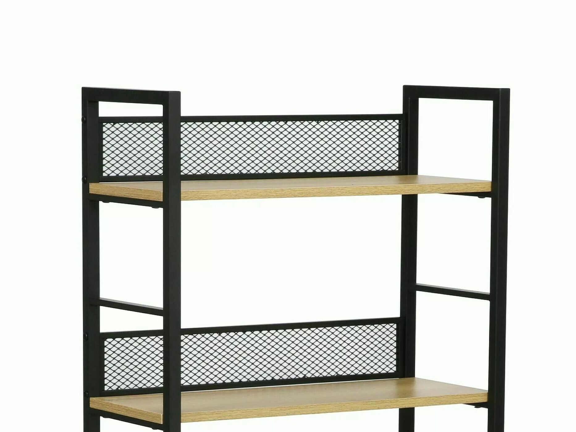 Boekenkast Detroit 186 (Zwart + Eiken)