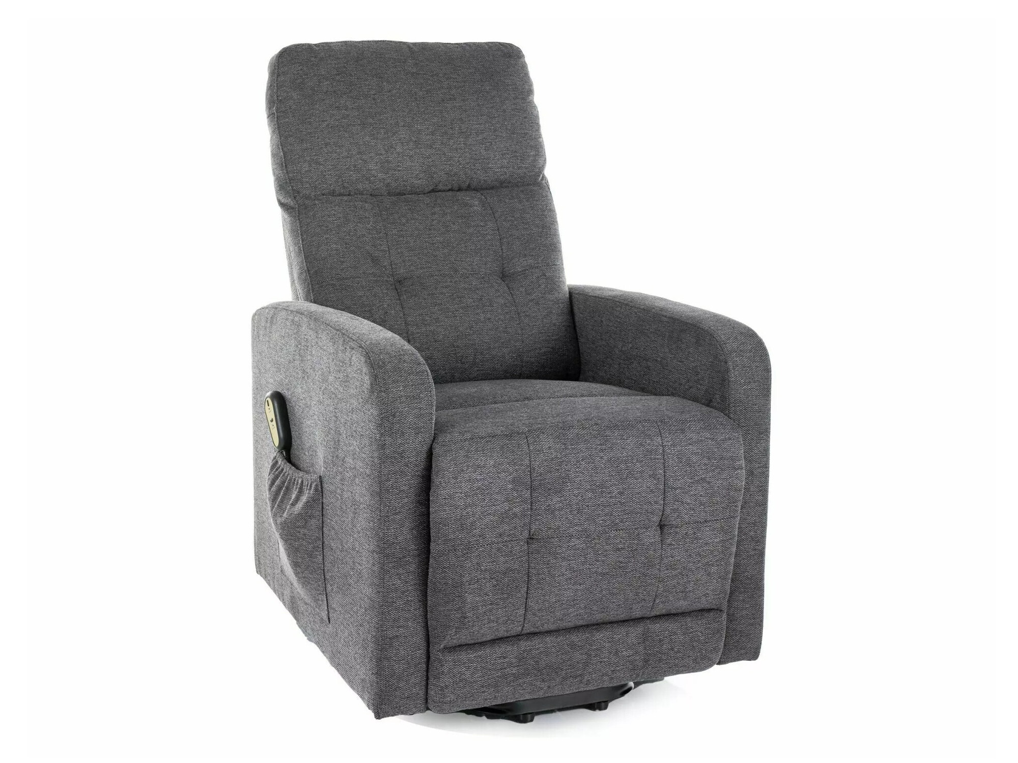 Relaxfauteuil Detroit 197 (Donkergrijs)
