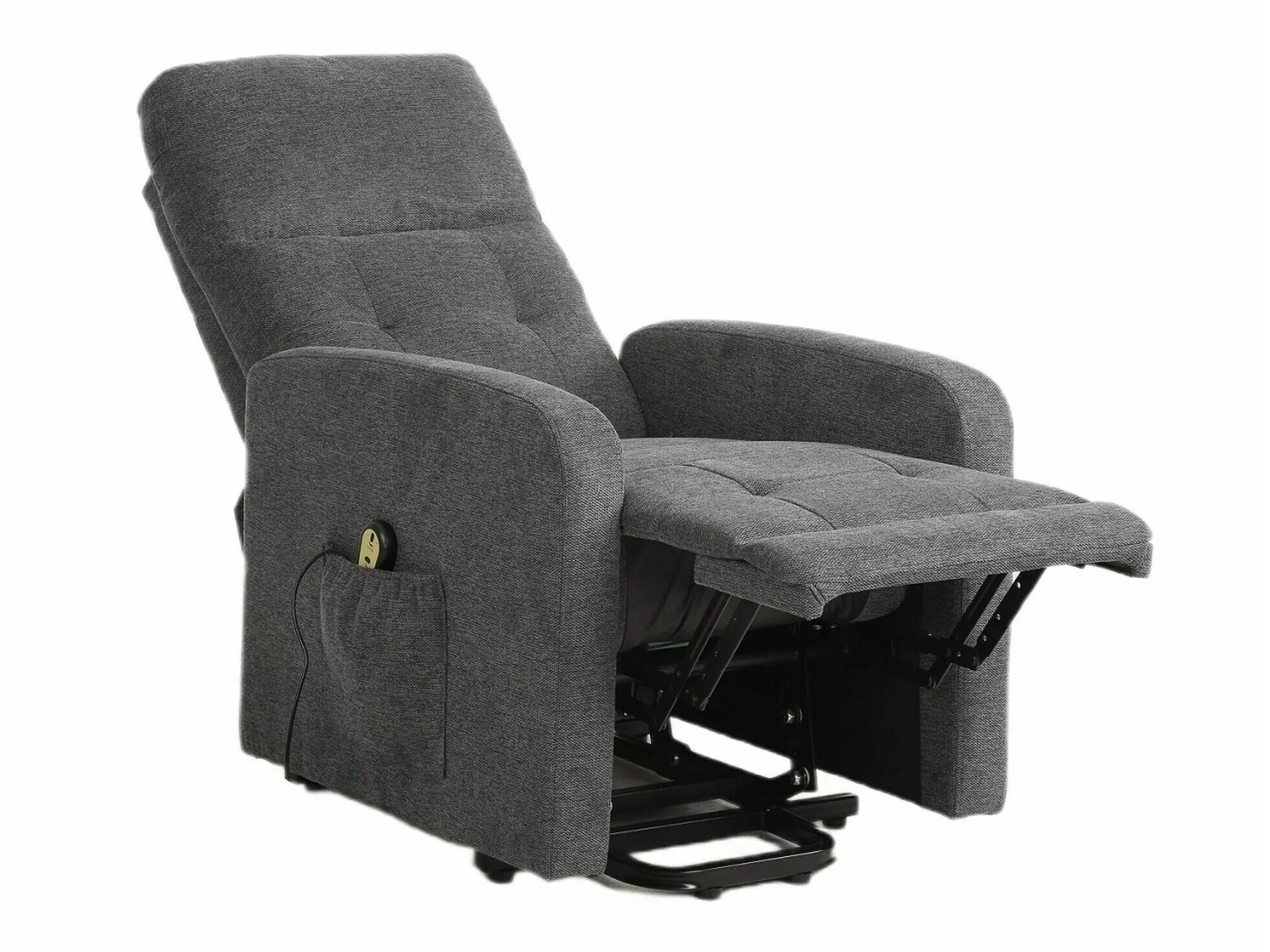 Relaxfauteuil Detroit 197 (Donkergrijs)