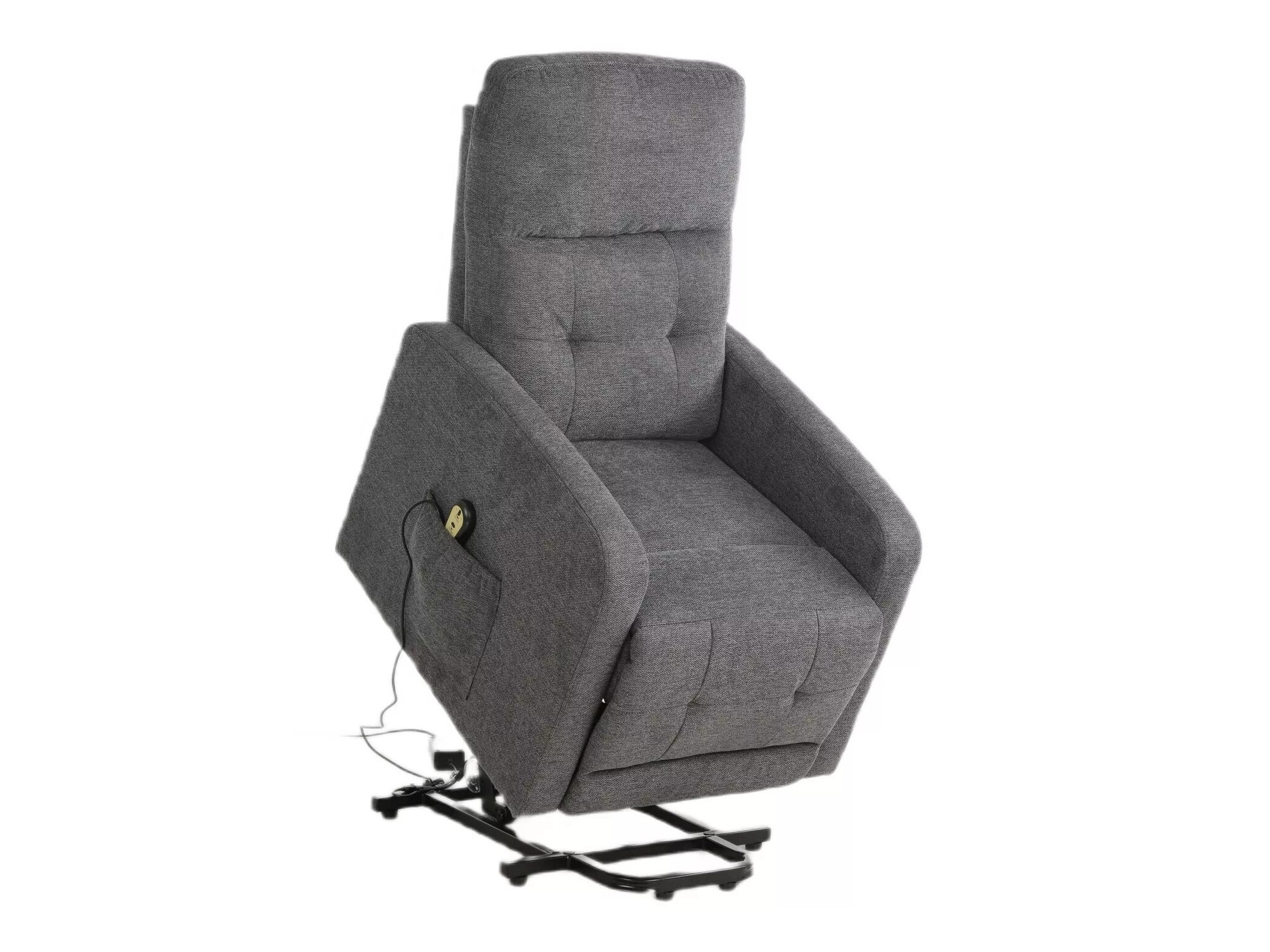 Relaxfauteuil Detroit 197 (Donkergrijs)