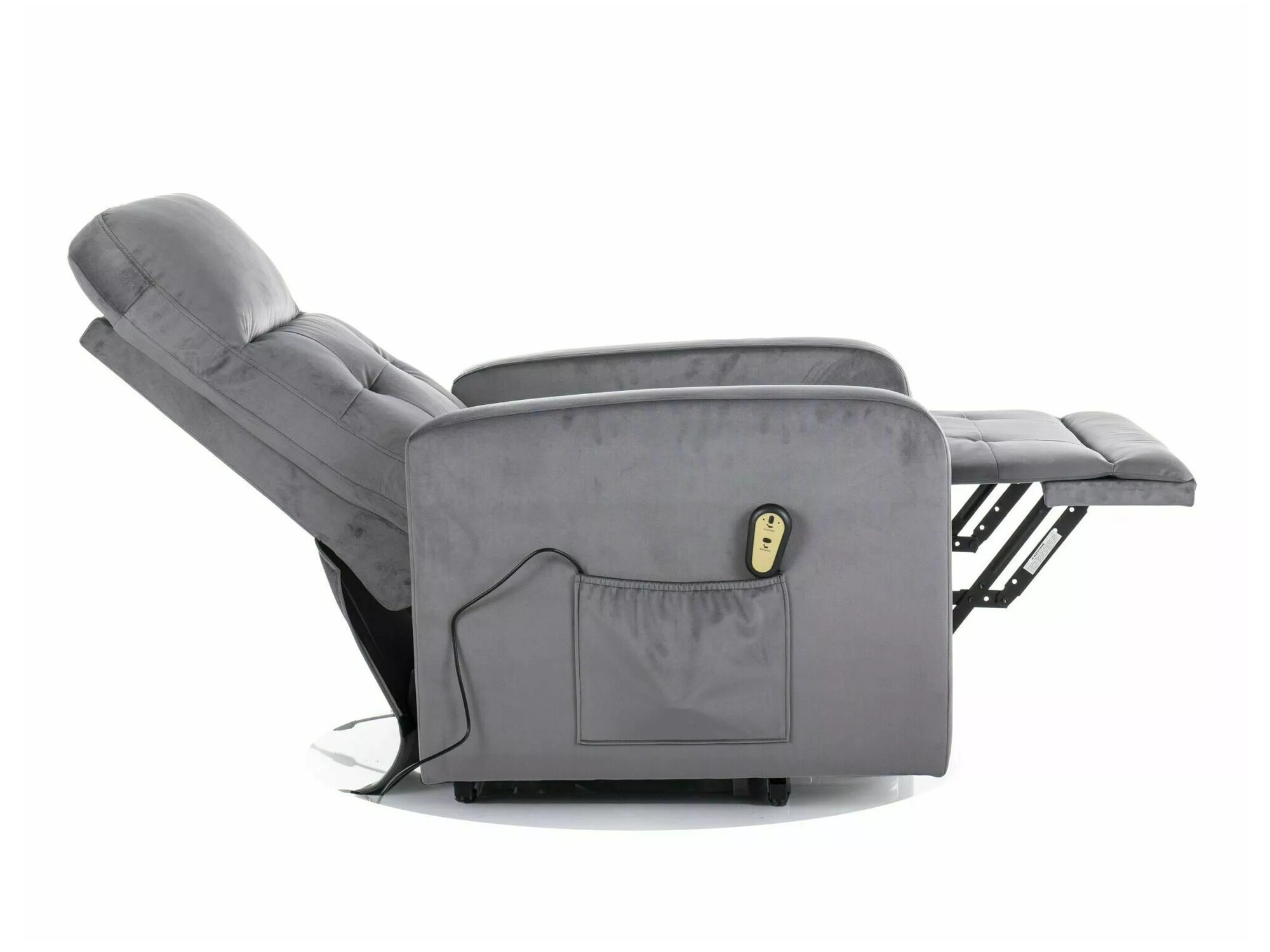 Relaxfauteuil Detroit 197 (Grijs)