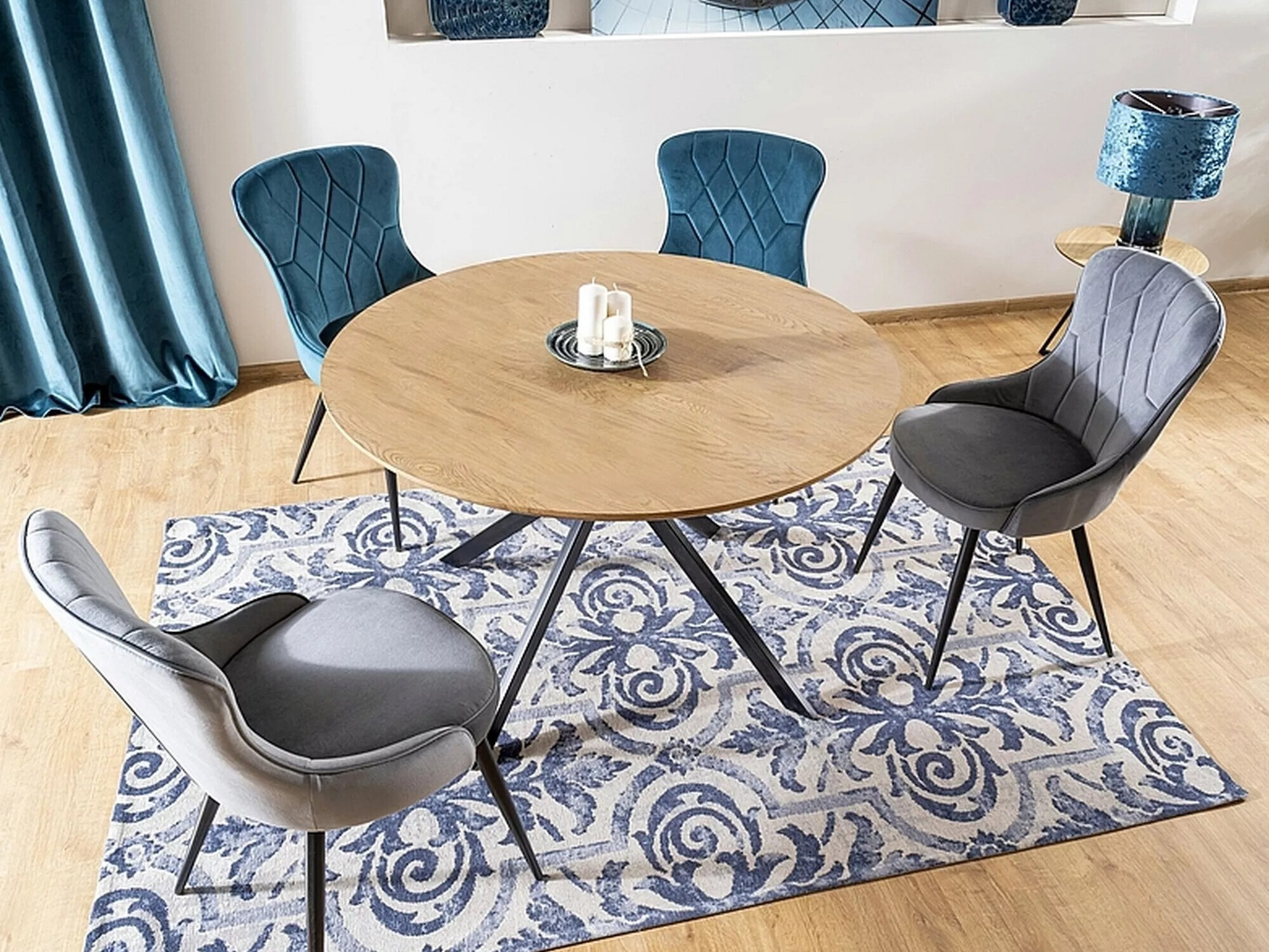 Tafel Detroit 285 (Eiken)