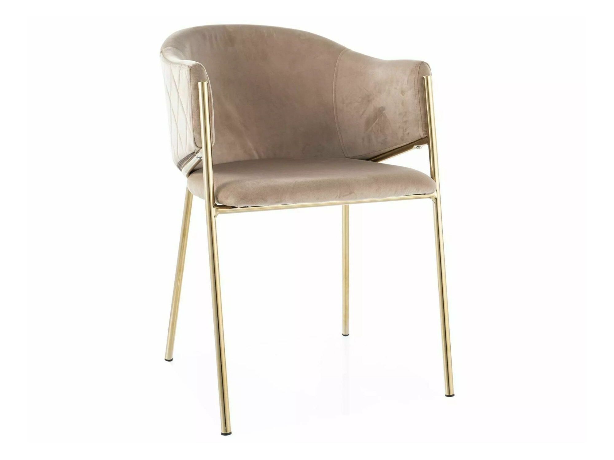 Stoel Detroit 329 (Beige + Gouden)