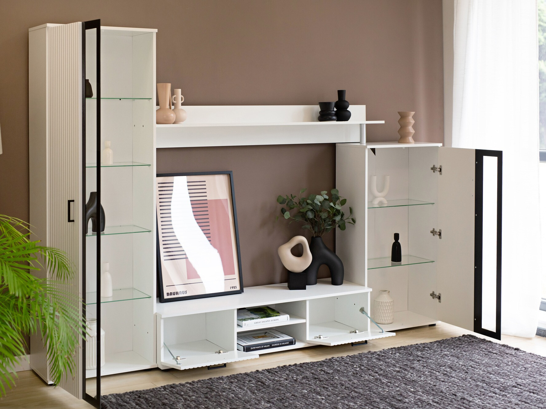 Woonkamerset Bristol 202 (Wit)