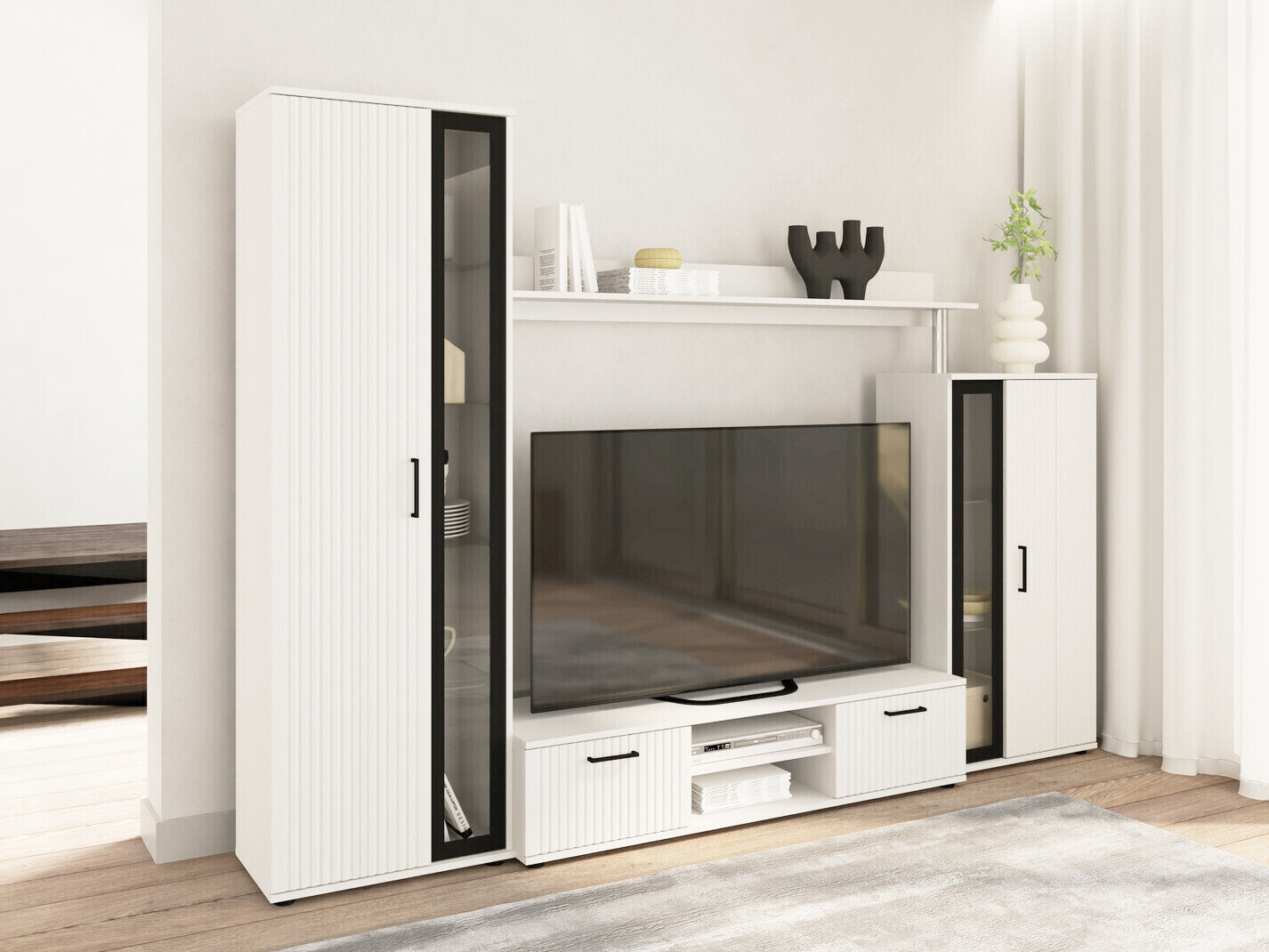 Woonkamerset Bristol 202 (Wit)