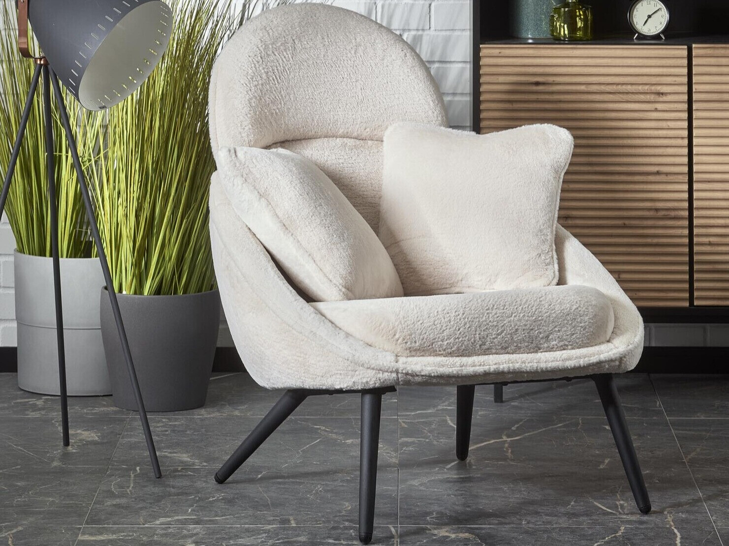 Fauteuil Houston 1526 (Crème)