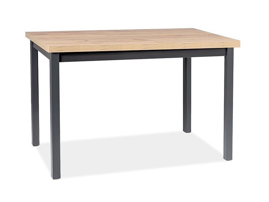 Tafel Detroit 349 (Artisan eiken + Zwart)