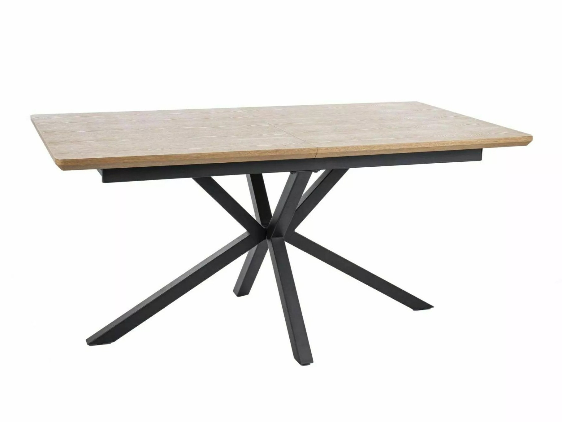 Tafel Detroit 374 (Eiken + Zwart)