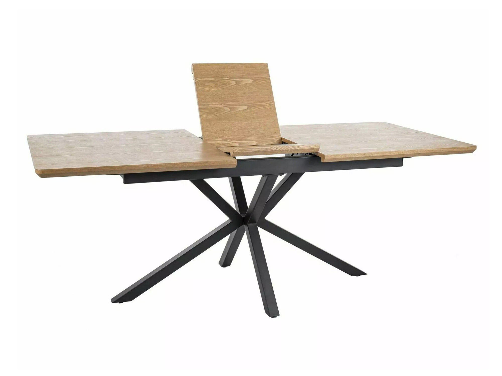 Tafel Detroit 374 (Eiken + Zwart)