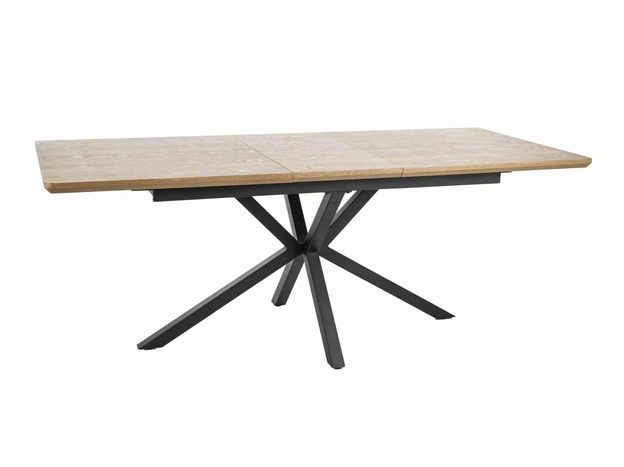 Tafel Detroit 374 (Eiken + Zwart)