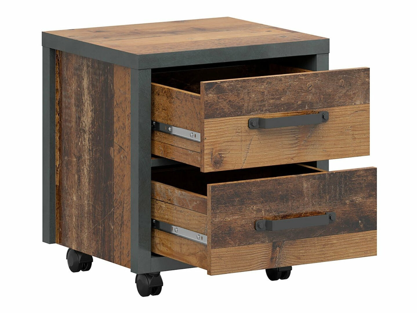 Nachtkastje Belsera 103 (Bruin + Matera grijs)