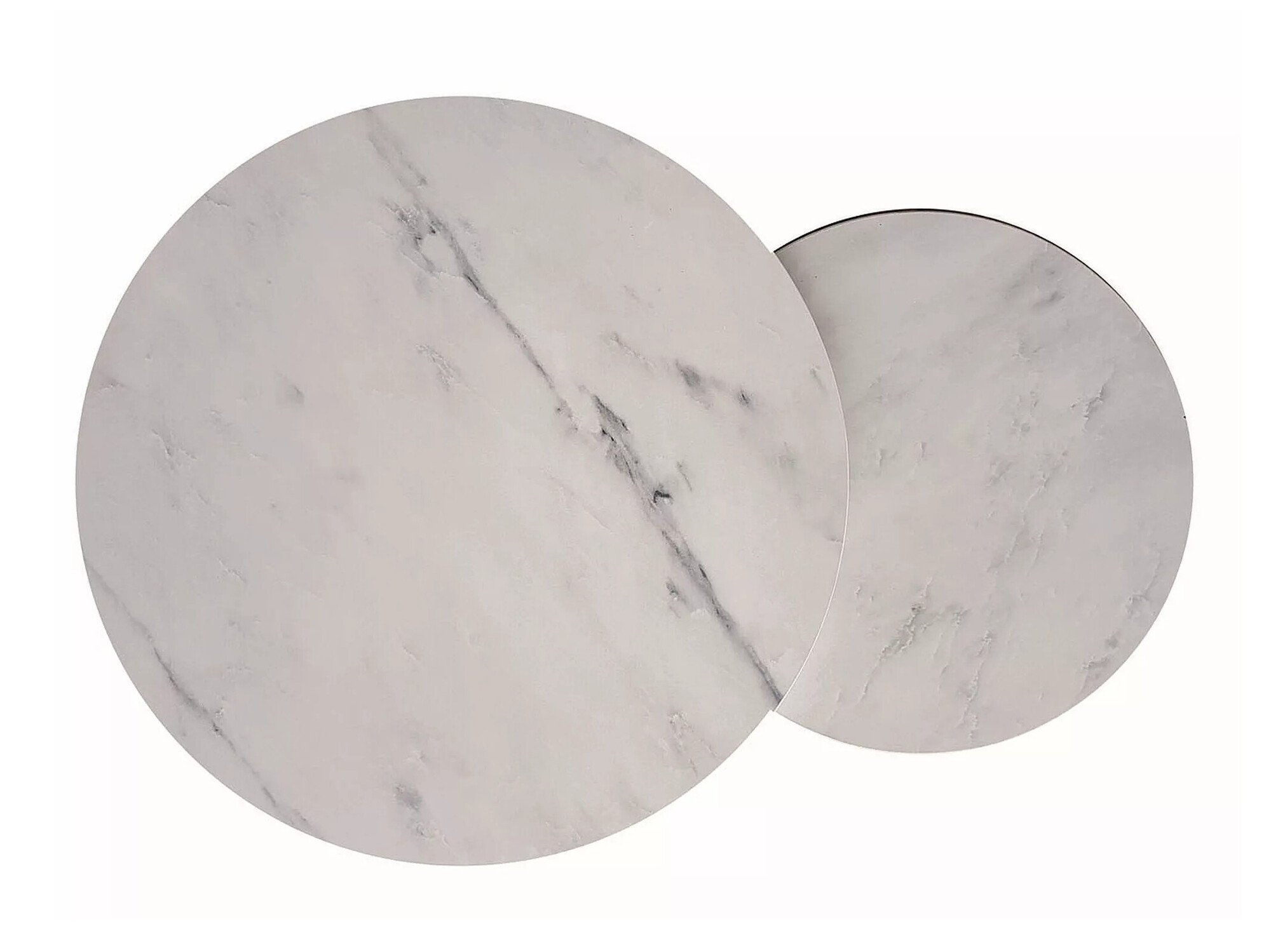 Salontafel set Detroit 397 (Wit marmer)