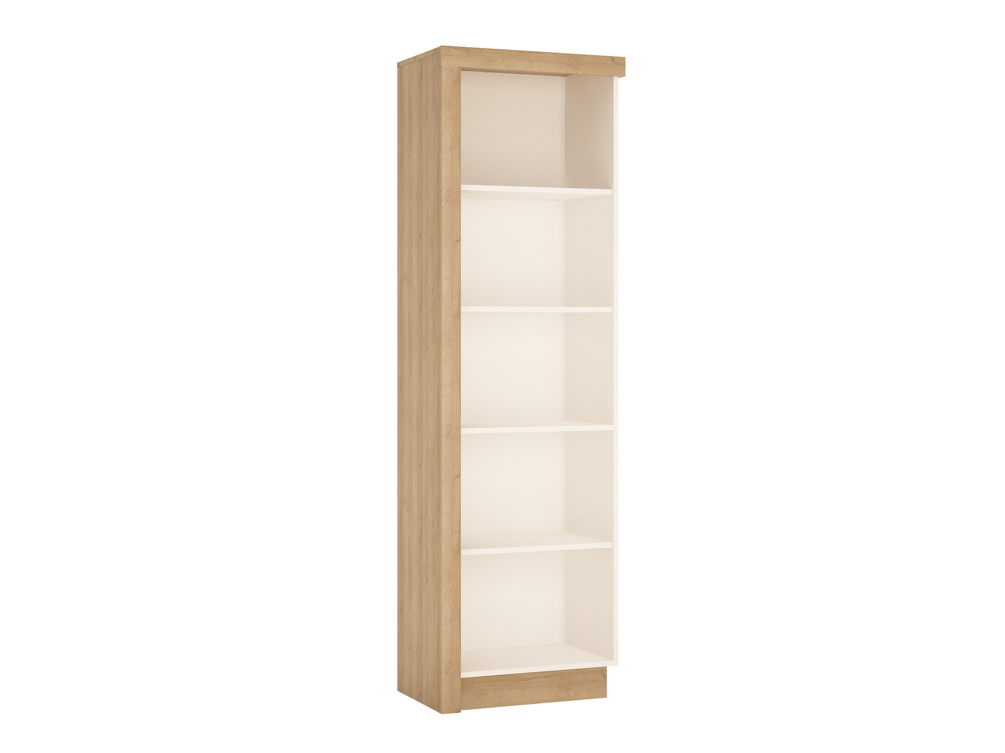 Boekenkast Feldeli 129 (Wit + Eiken)