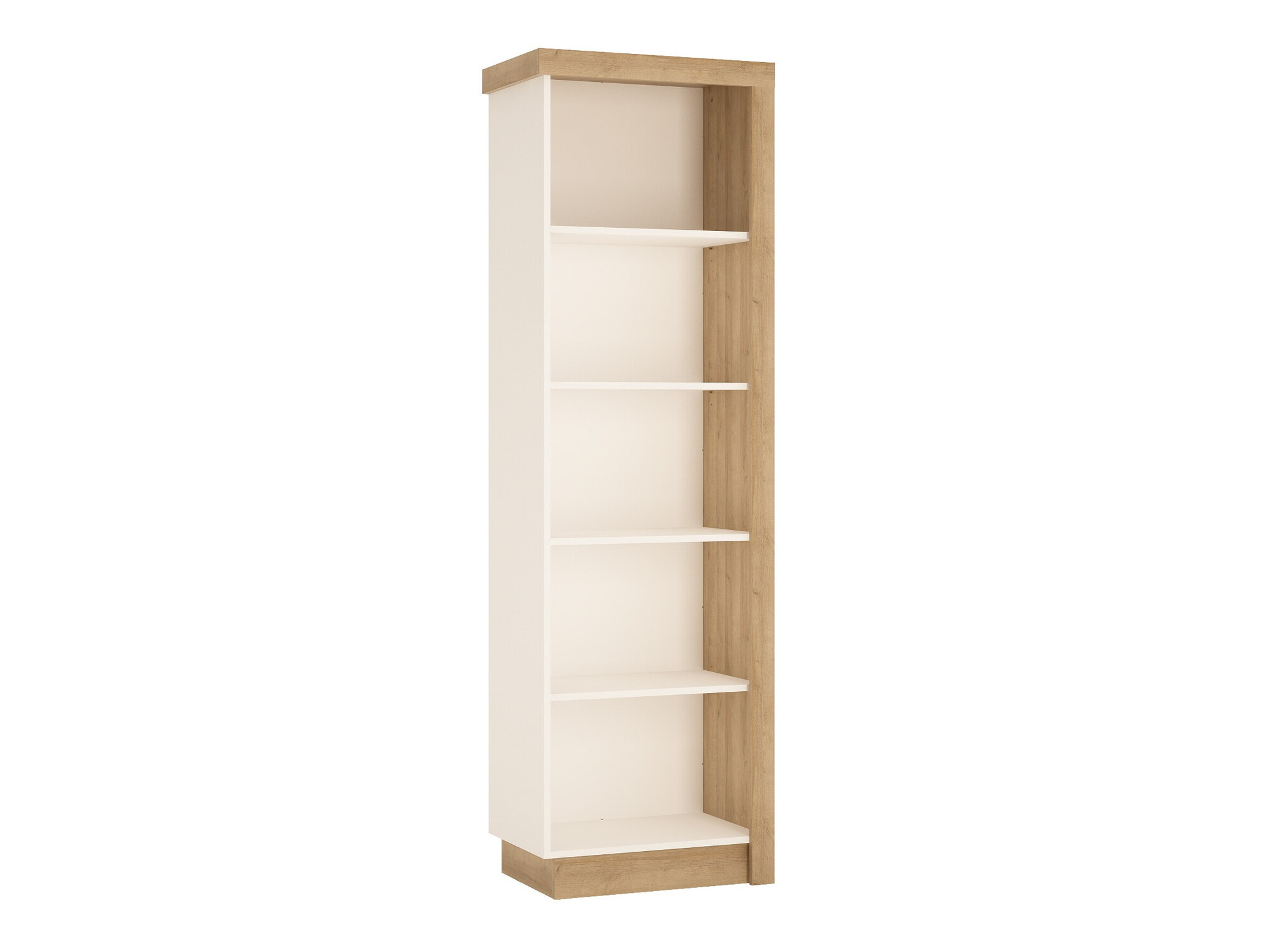 Boekenkast Feldeli 129 (Wit + Eiken)