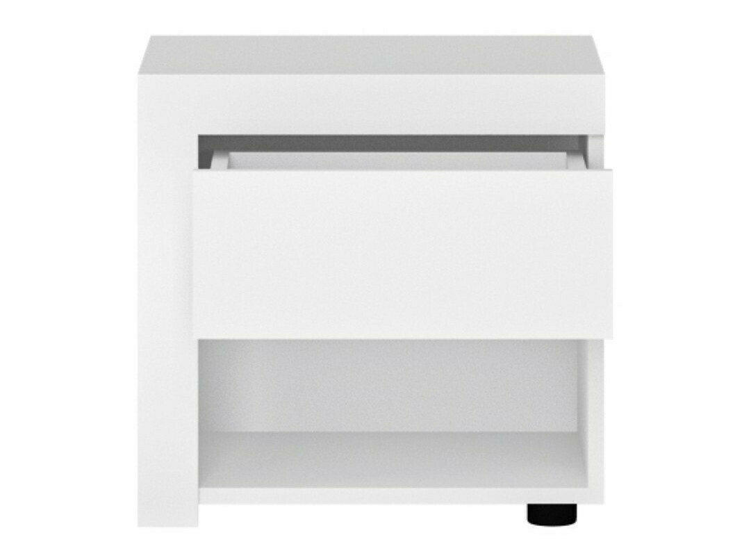 Nachtkastje Feldeli 113 (Wit + Glanzend wit)