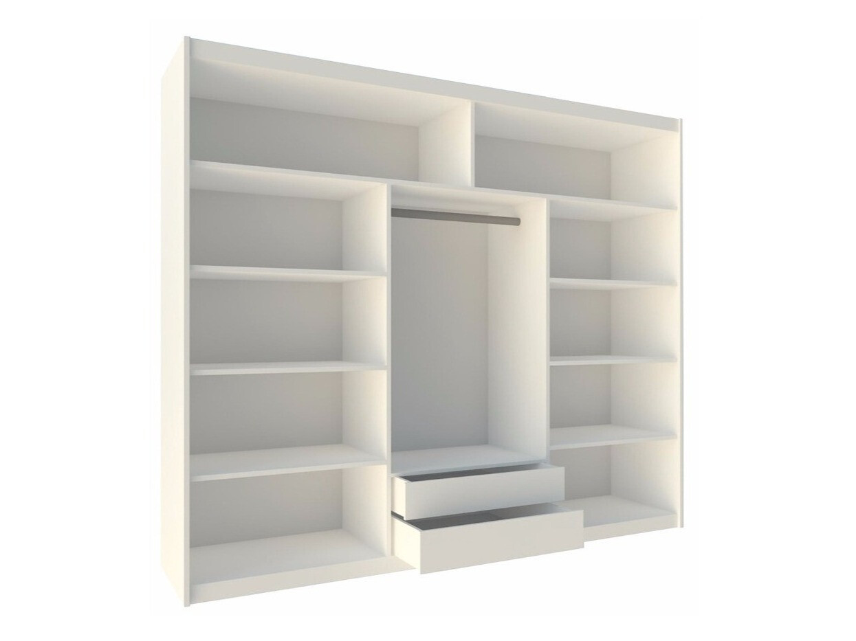 Kledingkast Honolulu 119 (Wit)