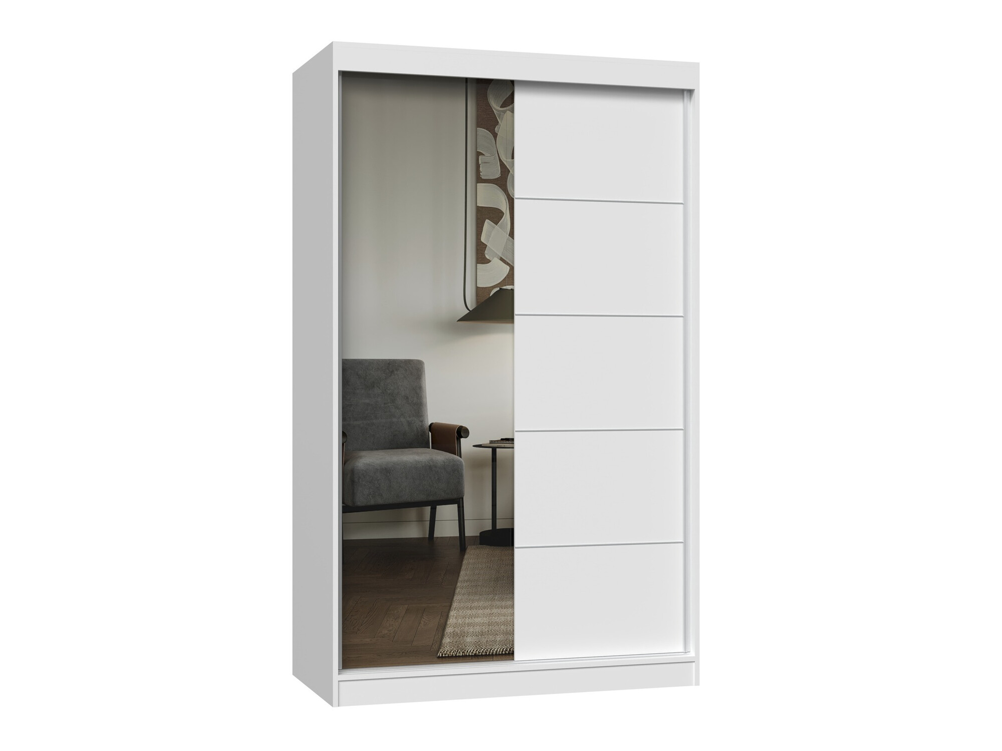 Kledingkast Mandeville 157 (Wit)