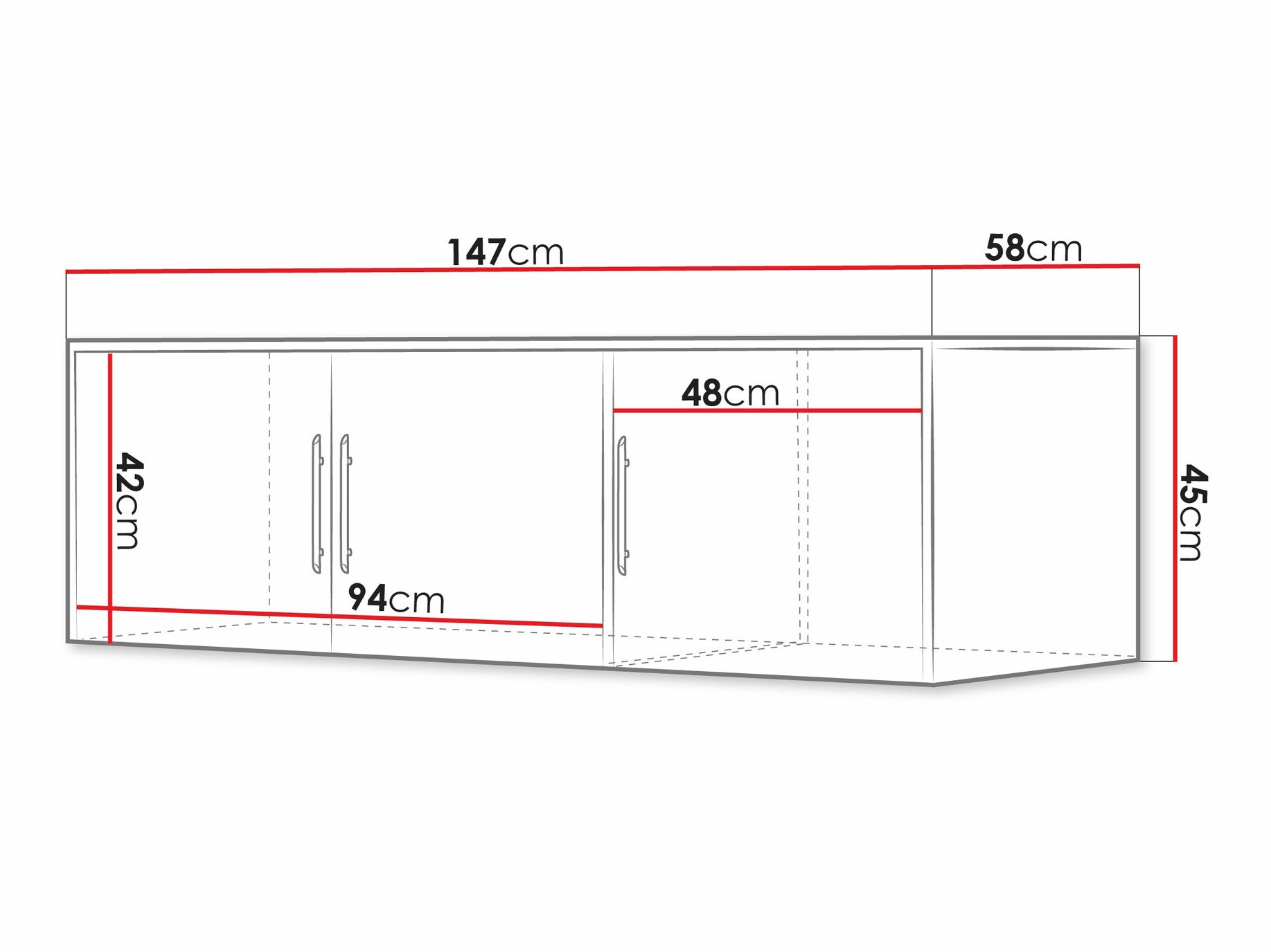 Kledingkast Dortivu 153 (Sonoma eik)