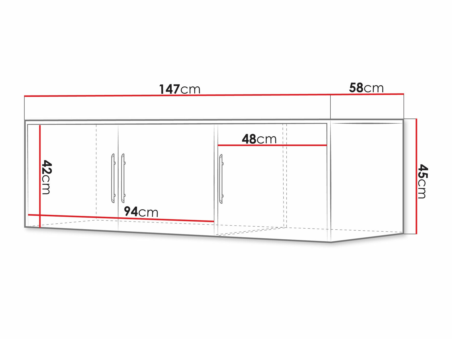 Kledingkast Dortivu IV (Wellington eik)