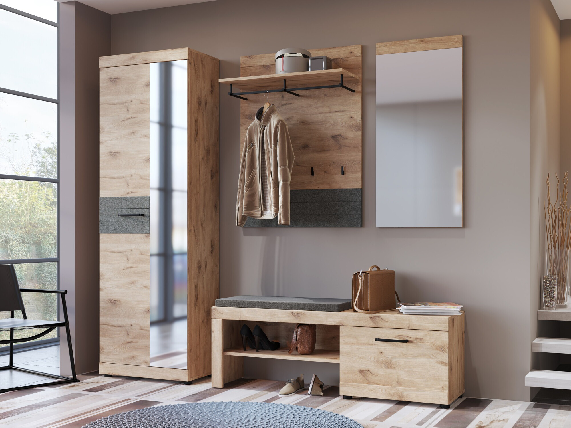 Kledingkast Ontario 107