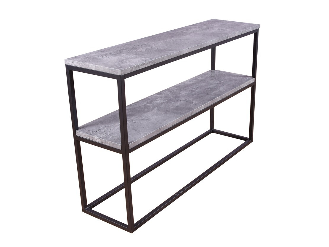 Wandtafel Dallas 2521 (Beton + Zwart)