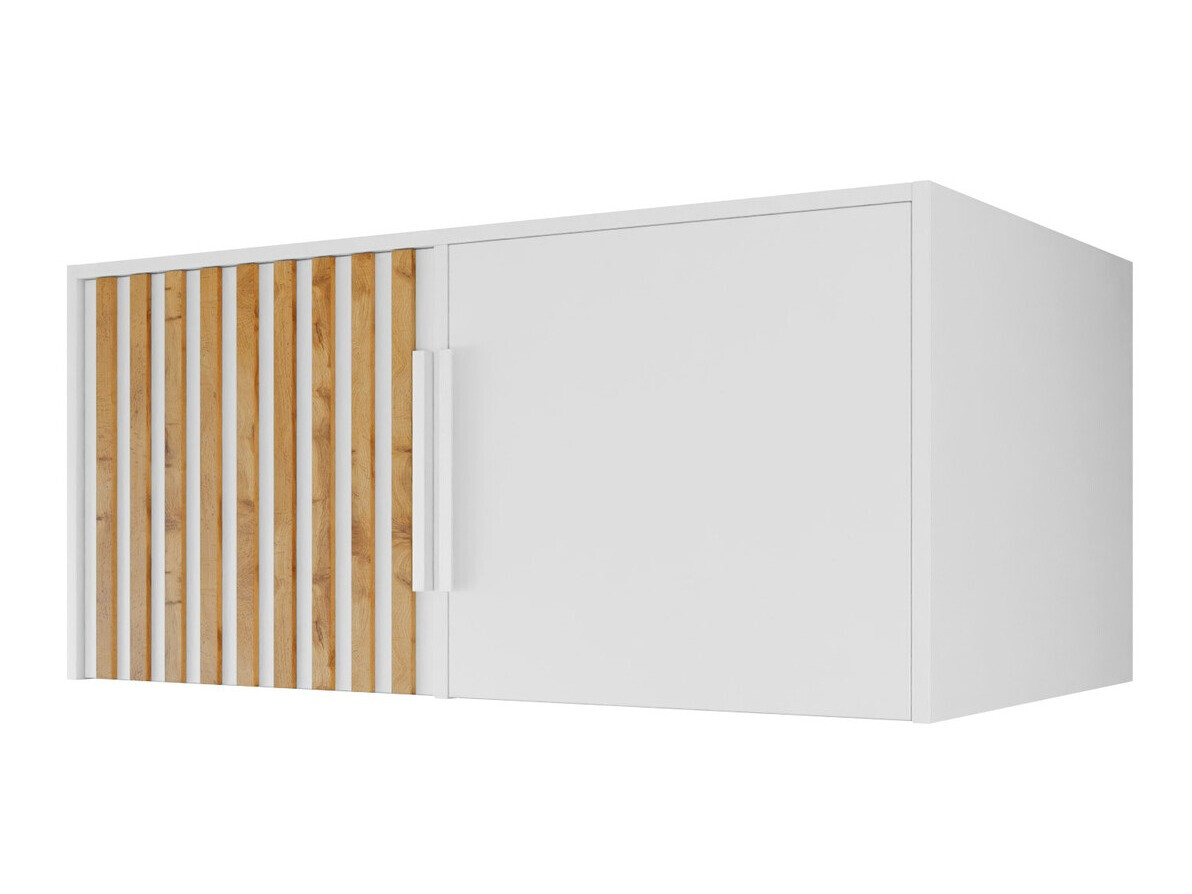 Dressoir Enolevo 103 (Wit + Wotan eik)