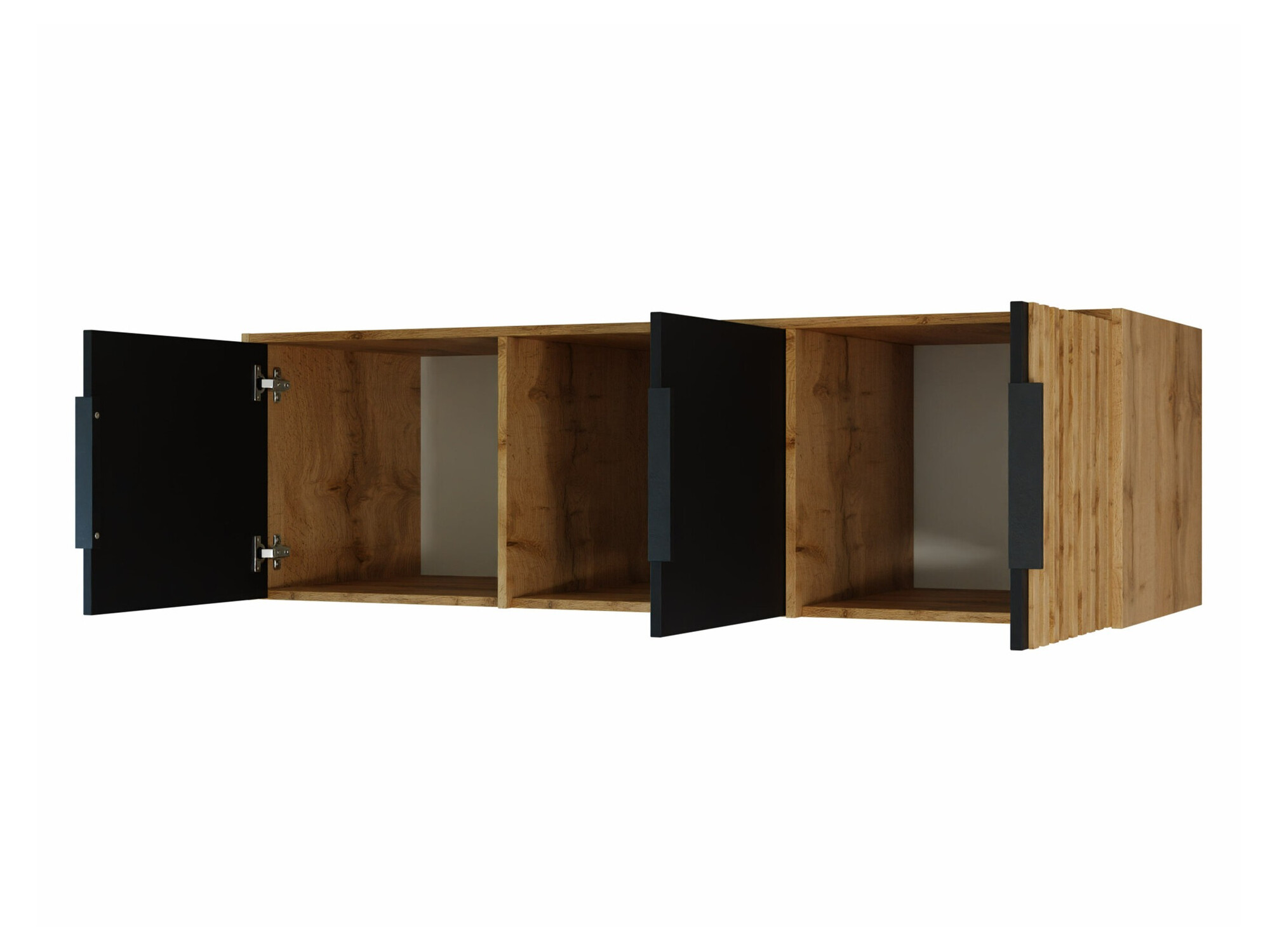 Dressoir Enolevo 105 (Wit + Wotan eik)