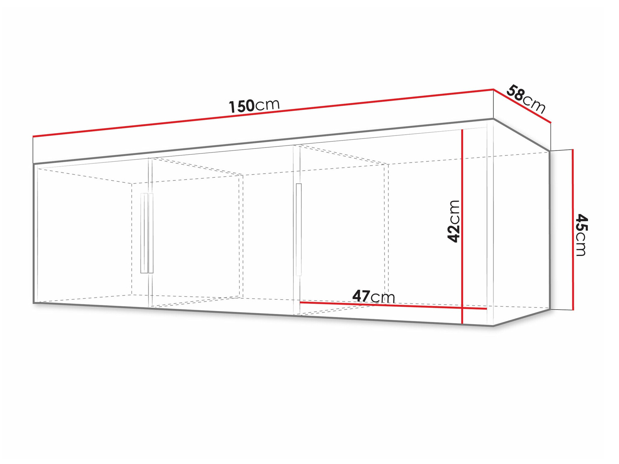 Dressoir Enolevo 105 (Wotan eik + Zwart)