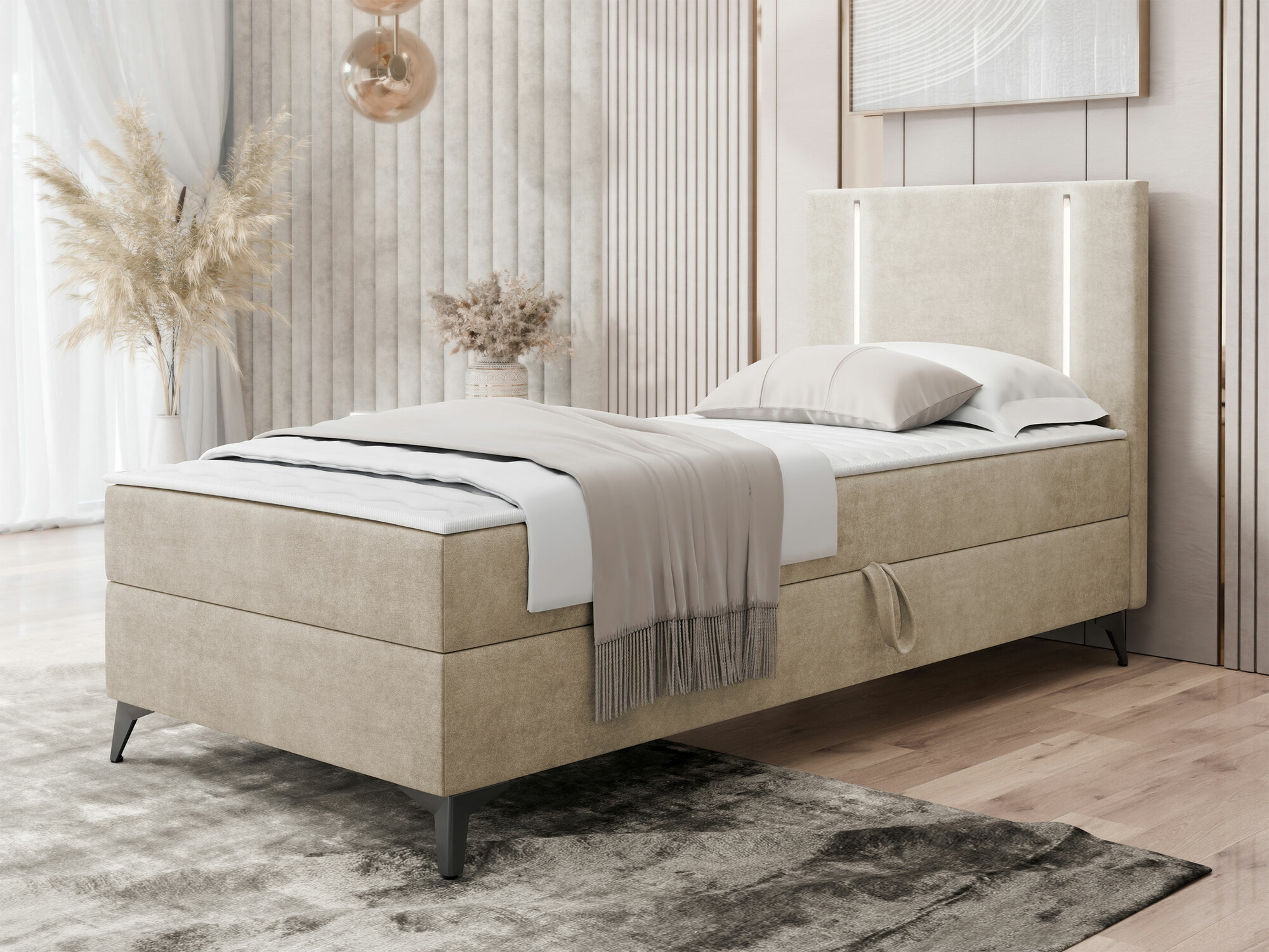 Boxspring Memphis 146 (Manila 02)