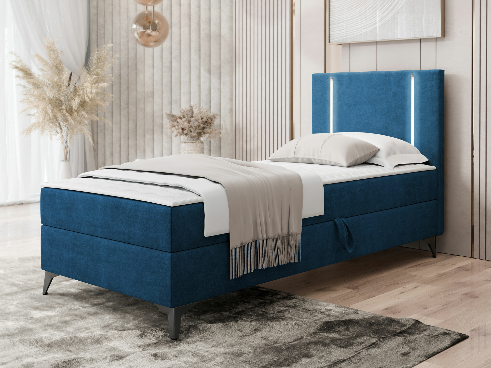 Boxspring Memphis 146 (Manila 26)