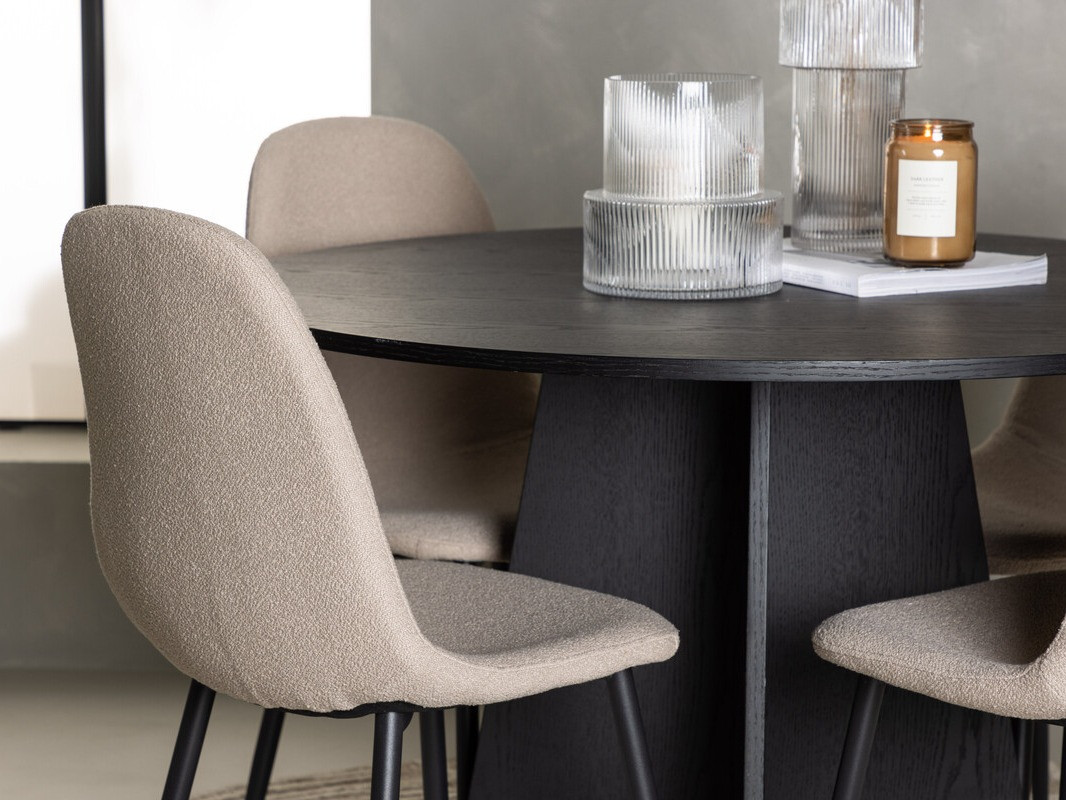 Eetkamerset Dallas 4454 (Beige)