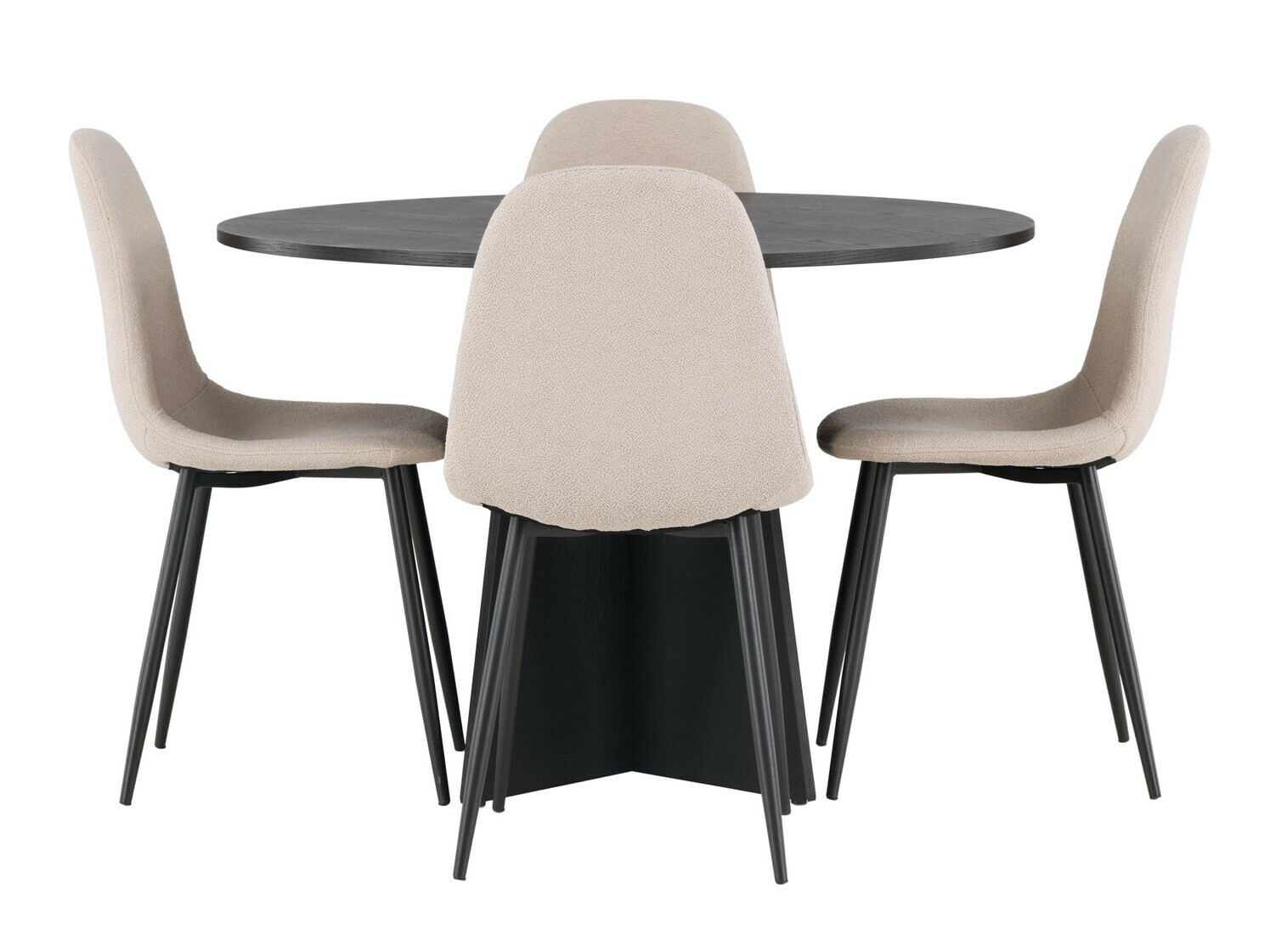 Eetkamerset Dallas 4454 (Beige)