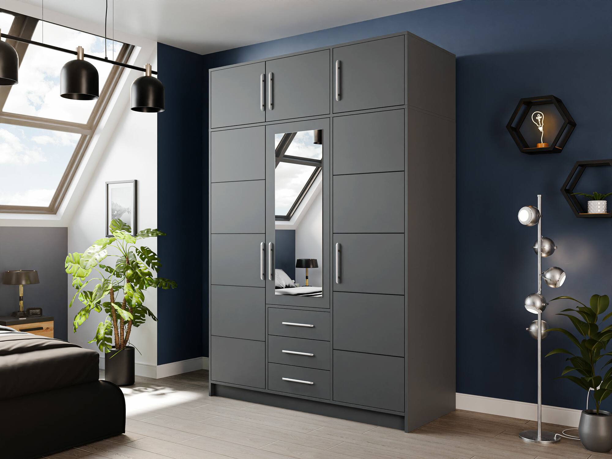 Dressoir Dortivu 152 (Grafiet)