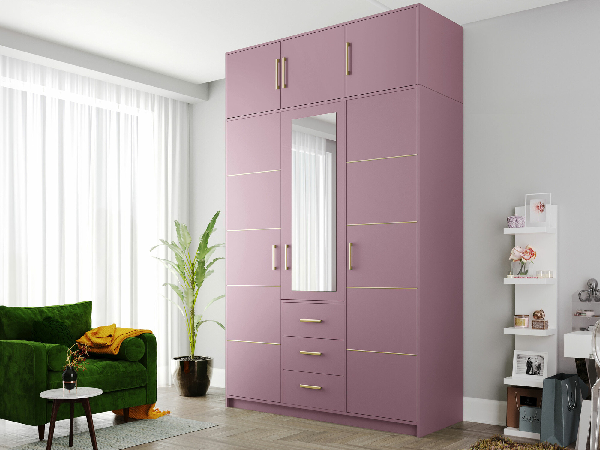 Dressoir Dortivu 152 (Paars)