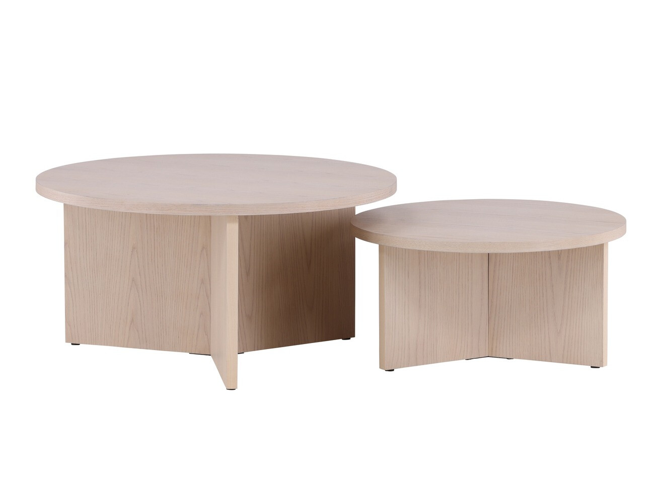 Salontafel set Dallas 4475 (Licht hout)