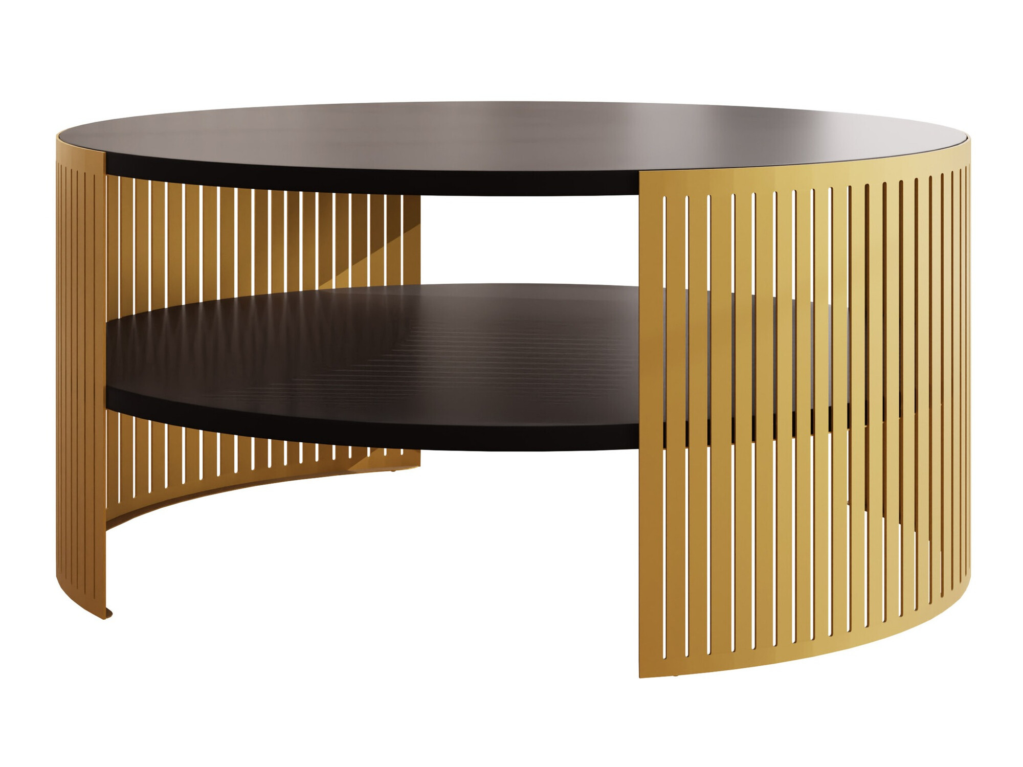 Salontafel Sordore 103 (Gouden + Zwart)
