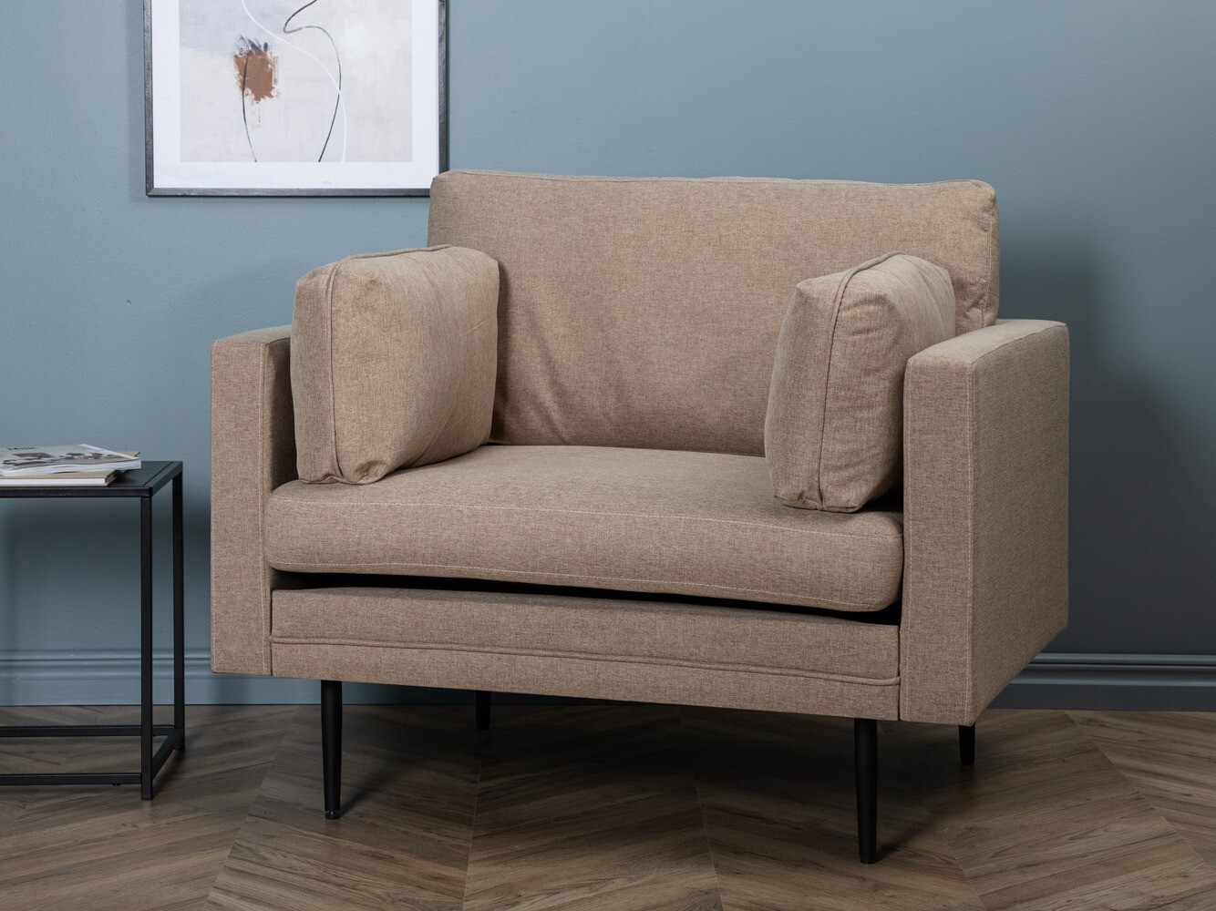 Fauteuil Dallas 1704 (Bruin + Zwart)