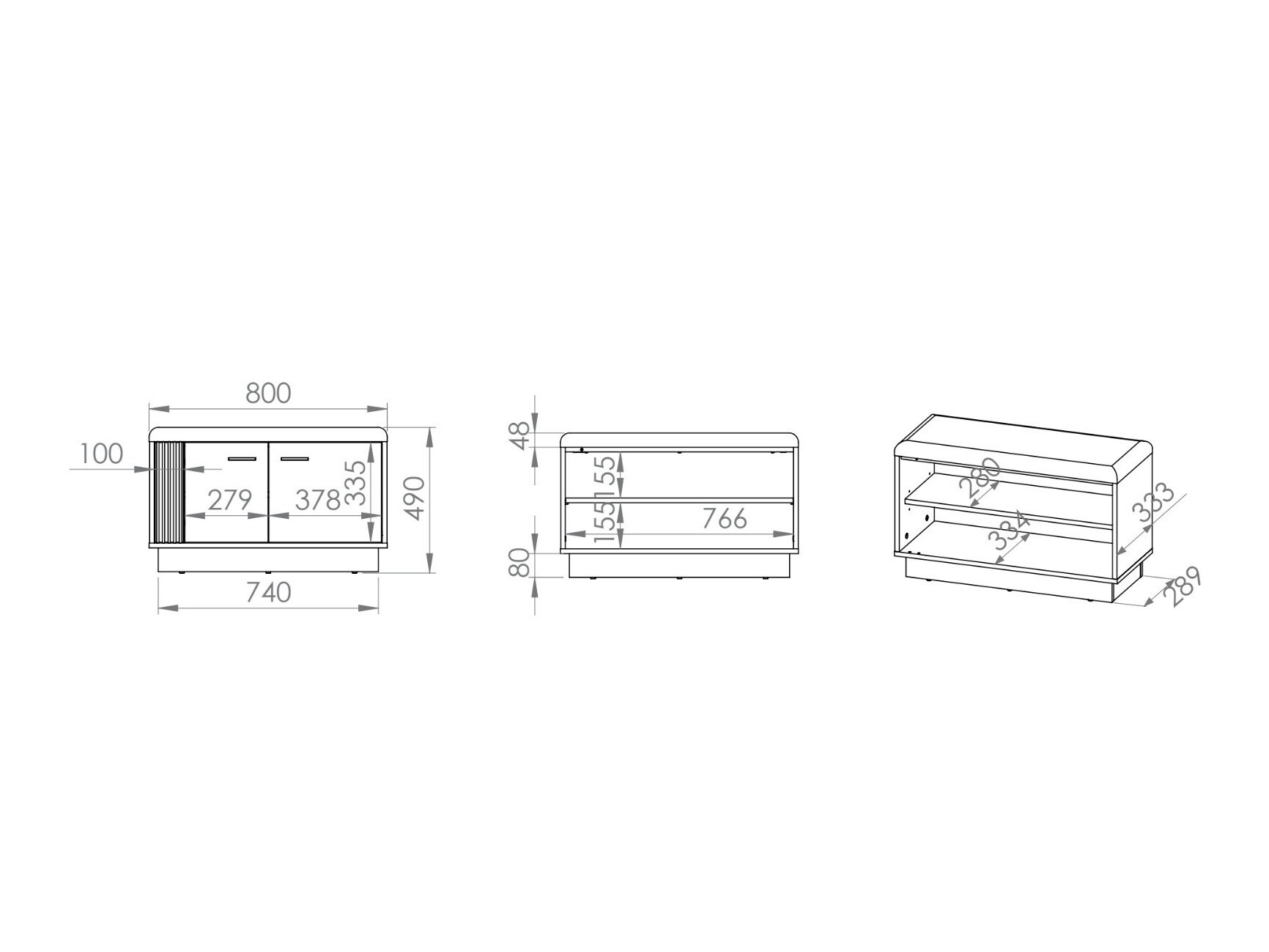 Schoenenkast Revcire 102