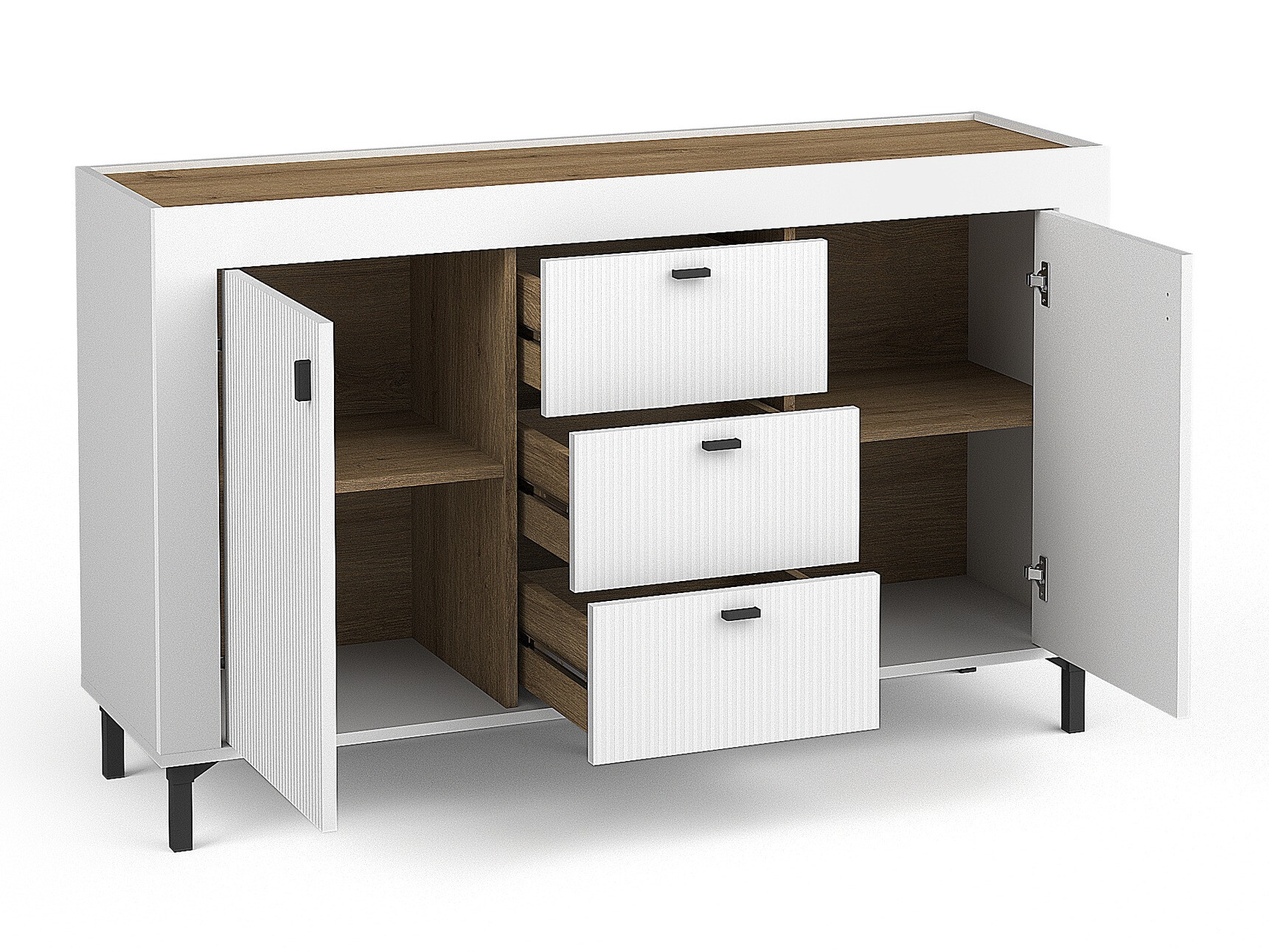 Ladekast Mormavu 103 (Mat wit)